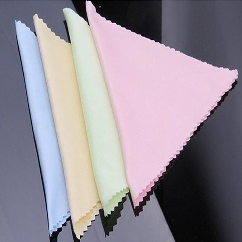 100pcs Microfiber Cleaning Cloth for Glasses Phone Screen Camera Lens 5”x5”