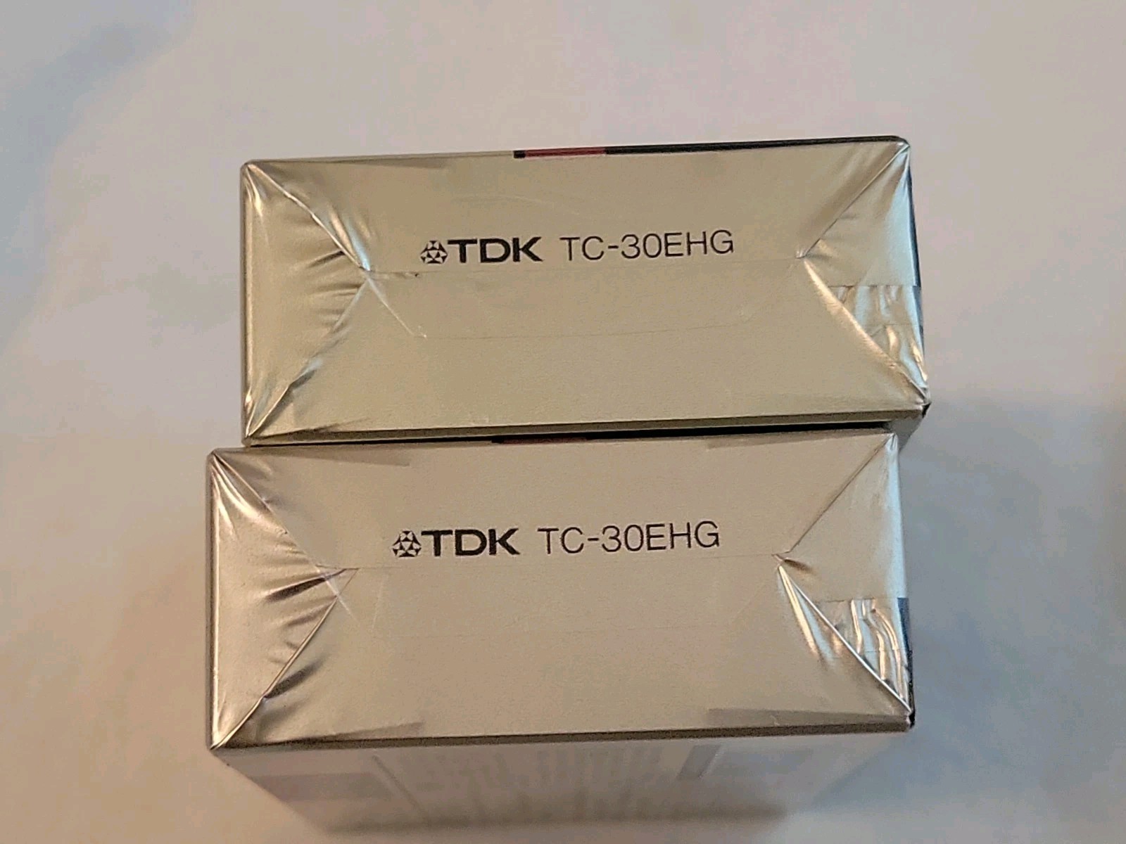 2 Pack – TDK E-HG TC-30 Extra High Grade VHS-C Camcorder Tape Factory Sealed