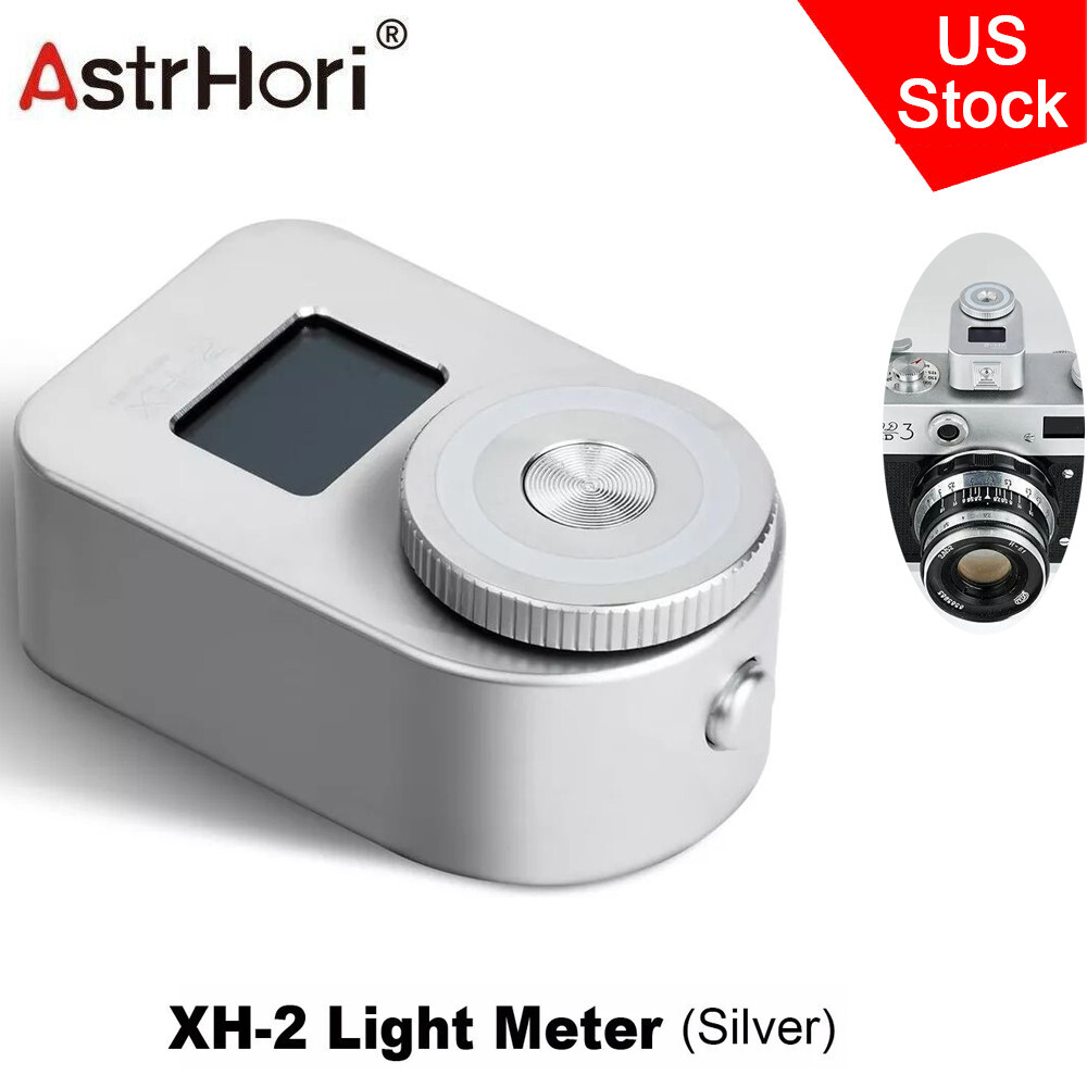 US Astrhori XH-2 Light Meter With 0.66″ OLED Screen With Battery Cold Shoe Real