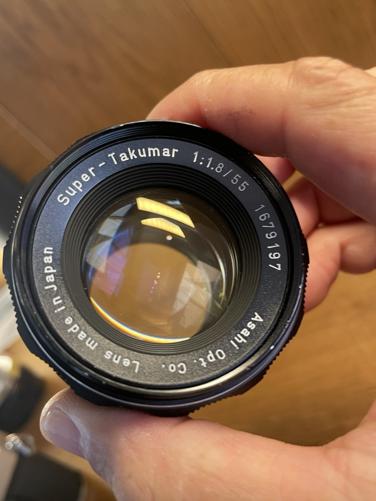 *Near Mint++* Pentax Spotmatic SPII SP II Camera Super Takumar 55mm F/1.8 /Japan