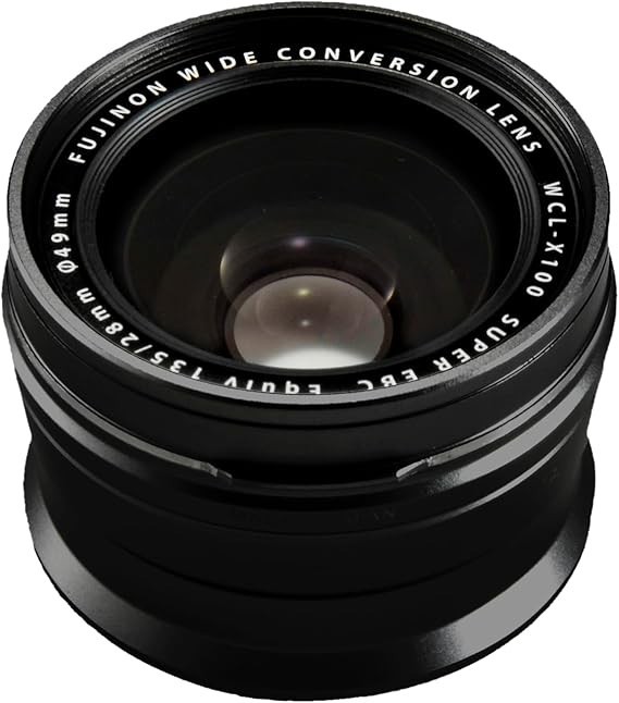 FUJIFILM WCL-X100 II Black Wide conversion lens for X100F