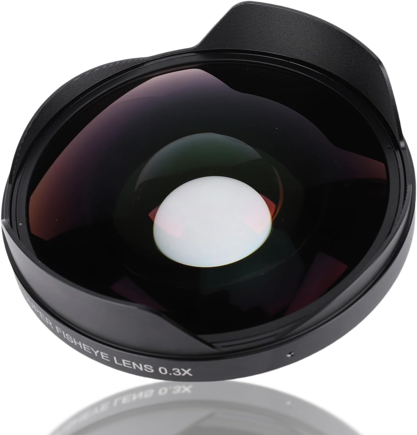 37mm-72mm 0.3X Fisheye Ultra Wide Angle Camcorder Lens w/ Hood Adapter Mount US
