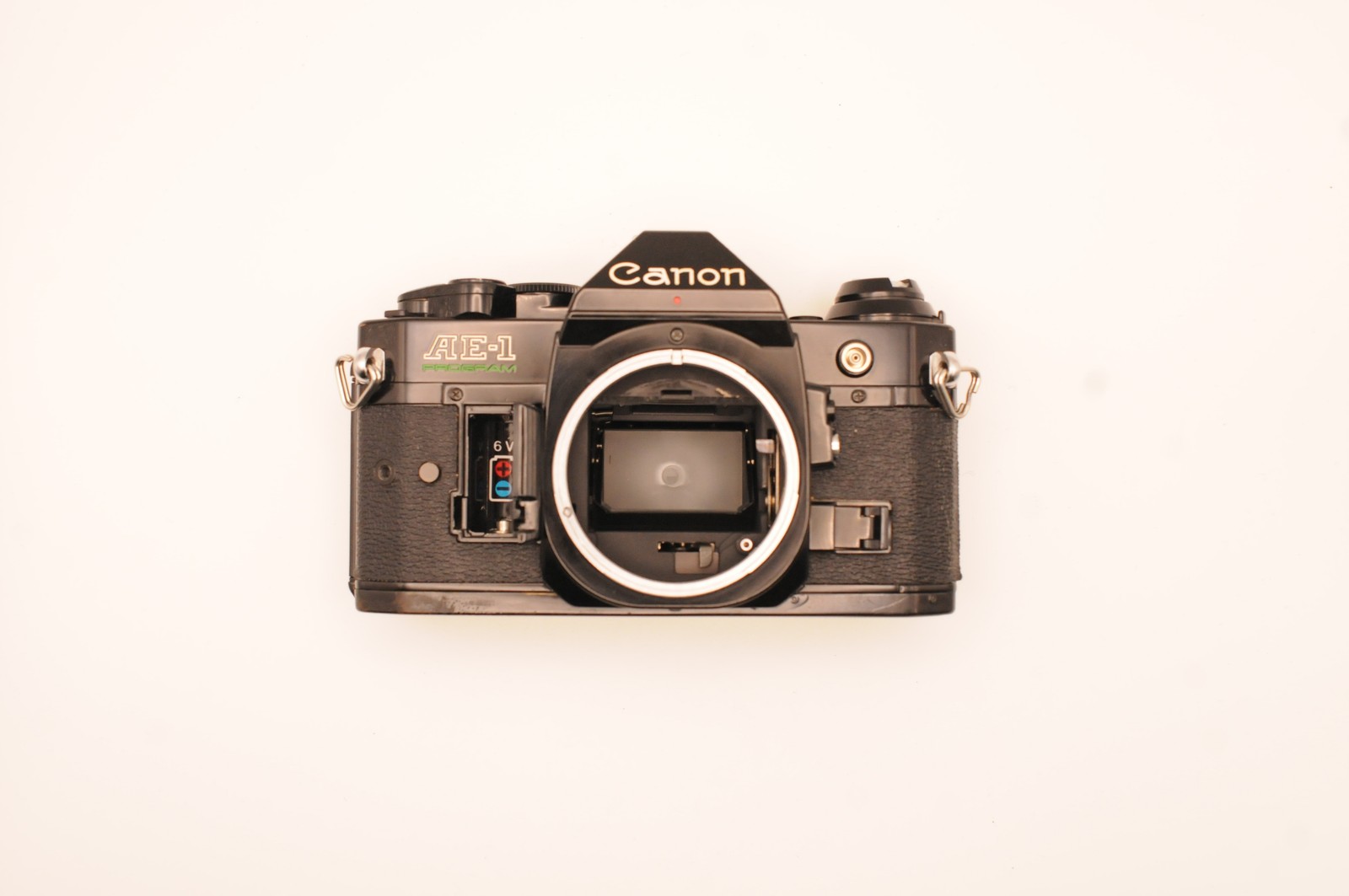[Near MINT] Near MINT Canon AE-1 Program Body 35mm Film Camera Black From JAPAN
