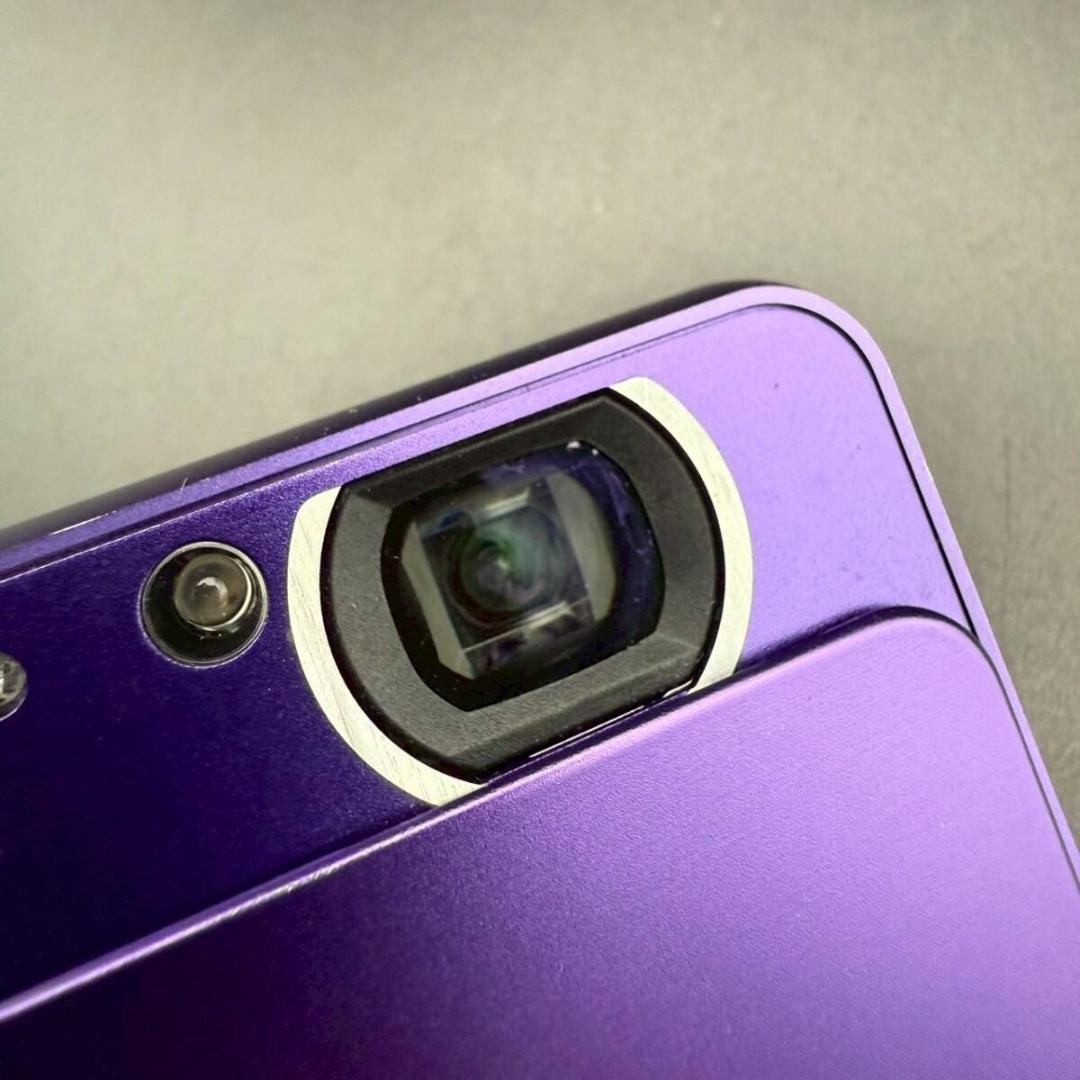 SONY Cyber Shot DSC-T99 CCD 14.1MP 4x Optical Zoom Digital Camera-Purple