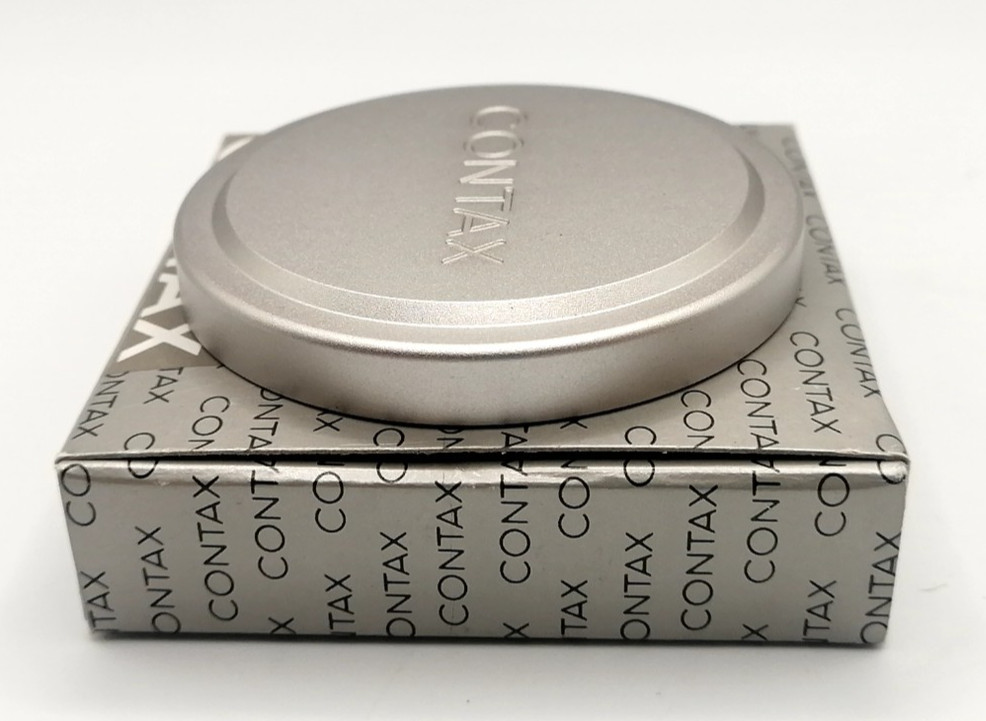 🎦👀✨Unused✨ Contax GK-54 Metal Hood Cap Zeiss Biogon Planar Lens 57mm JAPAN