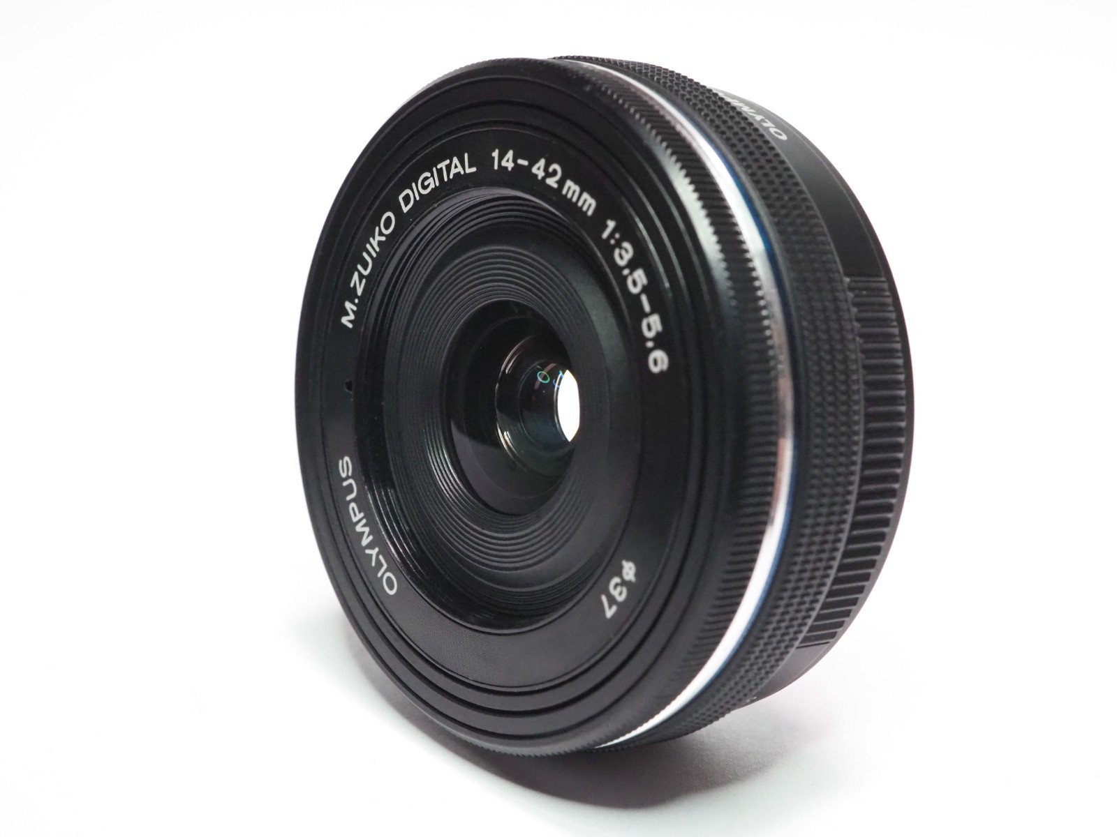 [Near MINT] Olympus M.Zuiko 14-42mm f/3.5-5.6 EZ Pancake Lens Black