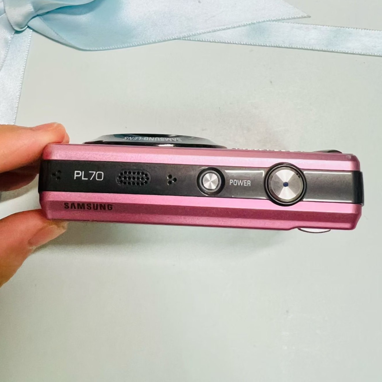 Samsung PL70 Digital Camera 12.2MP 5x Optical Zoom Pink Fast Shipping