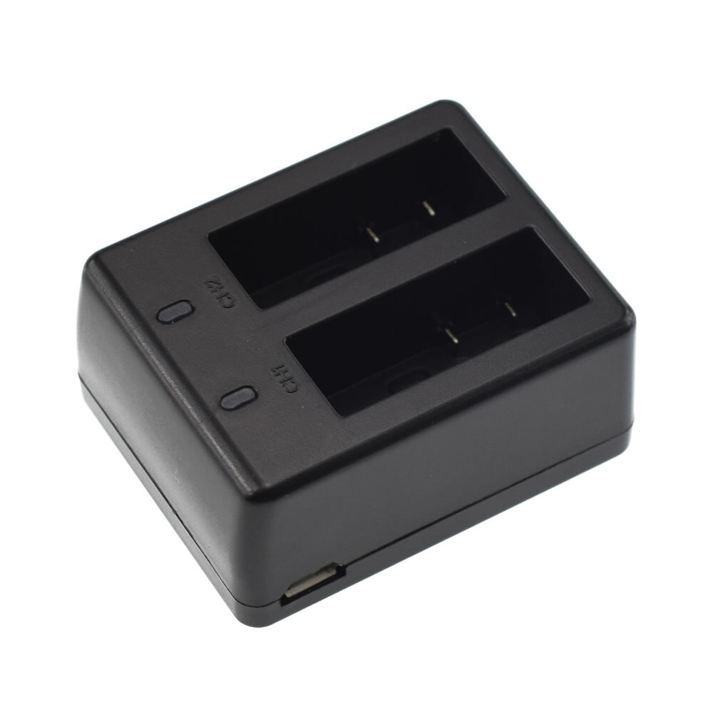 4Pcs 3.7V 900mah Li-ion Battery + Dual Charger for SJ4000 Action Sport Cam OS480
