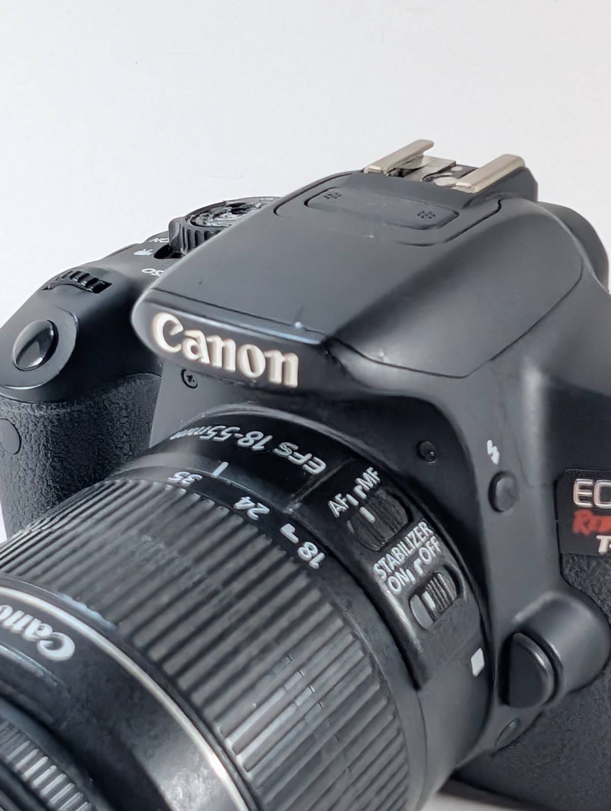 Canon EOS Rebel T4i DSLR Camera w 18-55mm IS Lens Charger Tested✅ READ Mode Dial