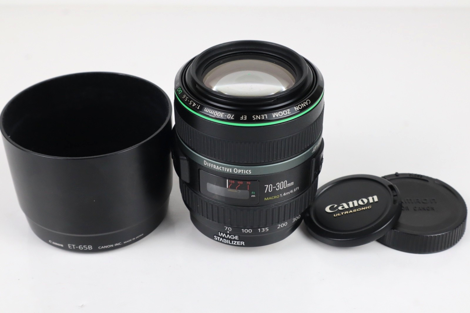Canon EF 70-300mm f/4.5-5.6 DO IS USM telephoto lens EOS A2 Elan 90D T8 5D READ