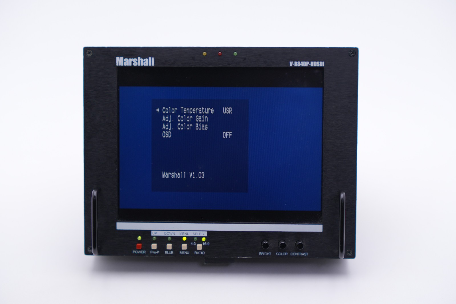 Marshall V-R84DP-HDSDI 8.4″ LCD HD-SDI Video Monitor