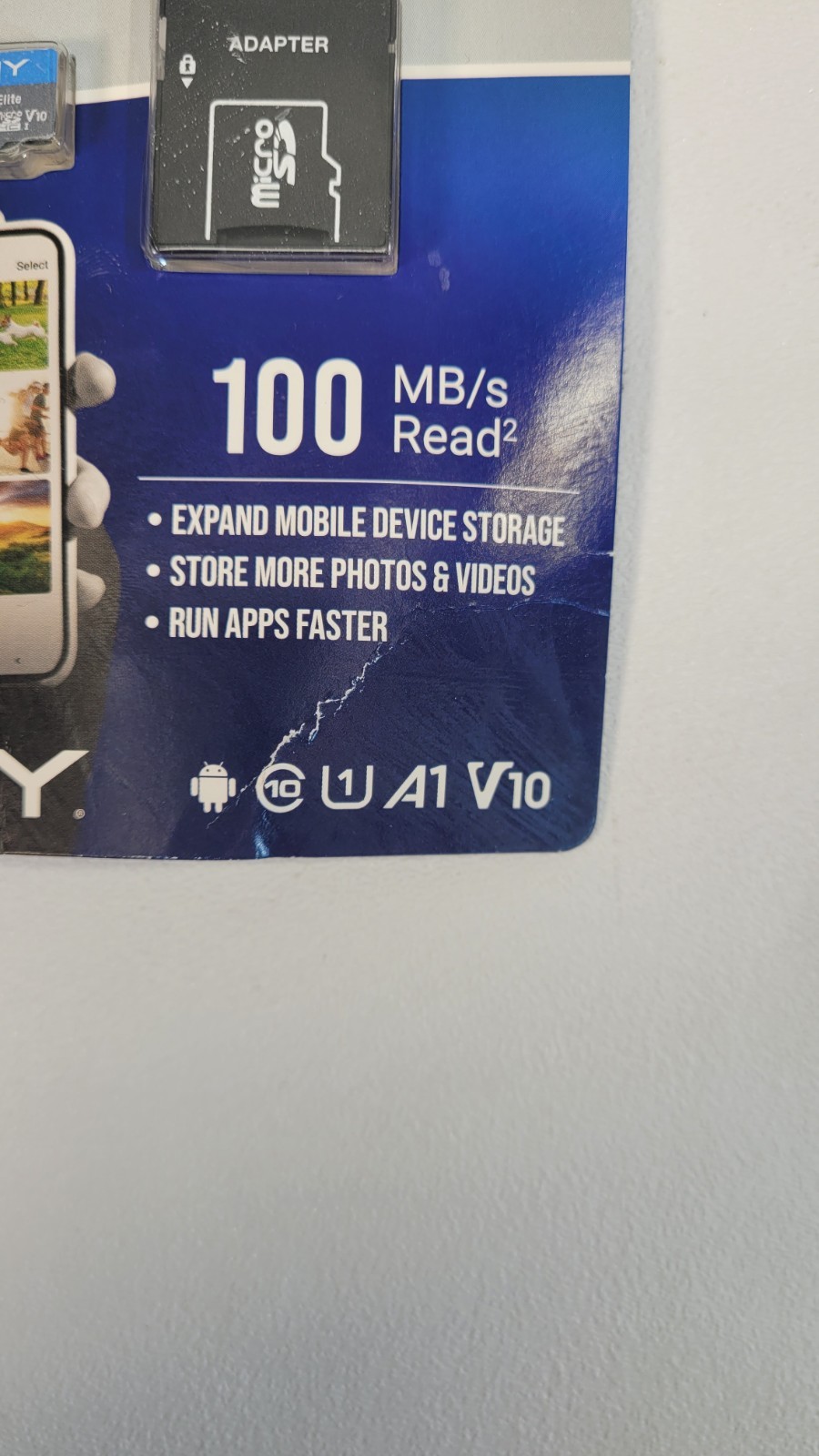 Four PNY 32 GB MicroSDHC Flash Card Elite