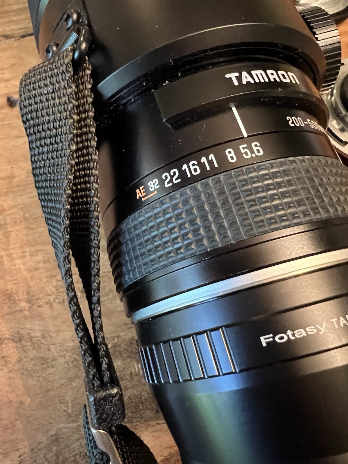 Tamron SP 200-500mm F5.6 Lens With Adaptall Rings For 4 Mounts