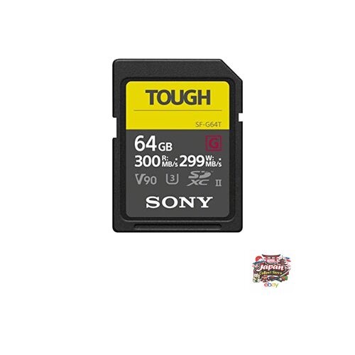 NEW SONY TOUGH Series SDXC 64GB SF-G64T Sony Overseas Packaged Product JP