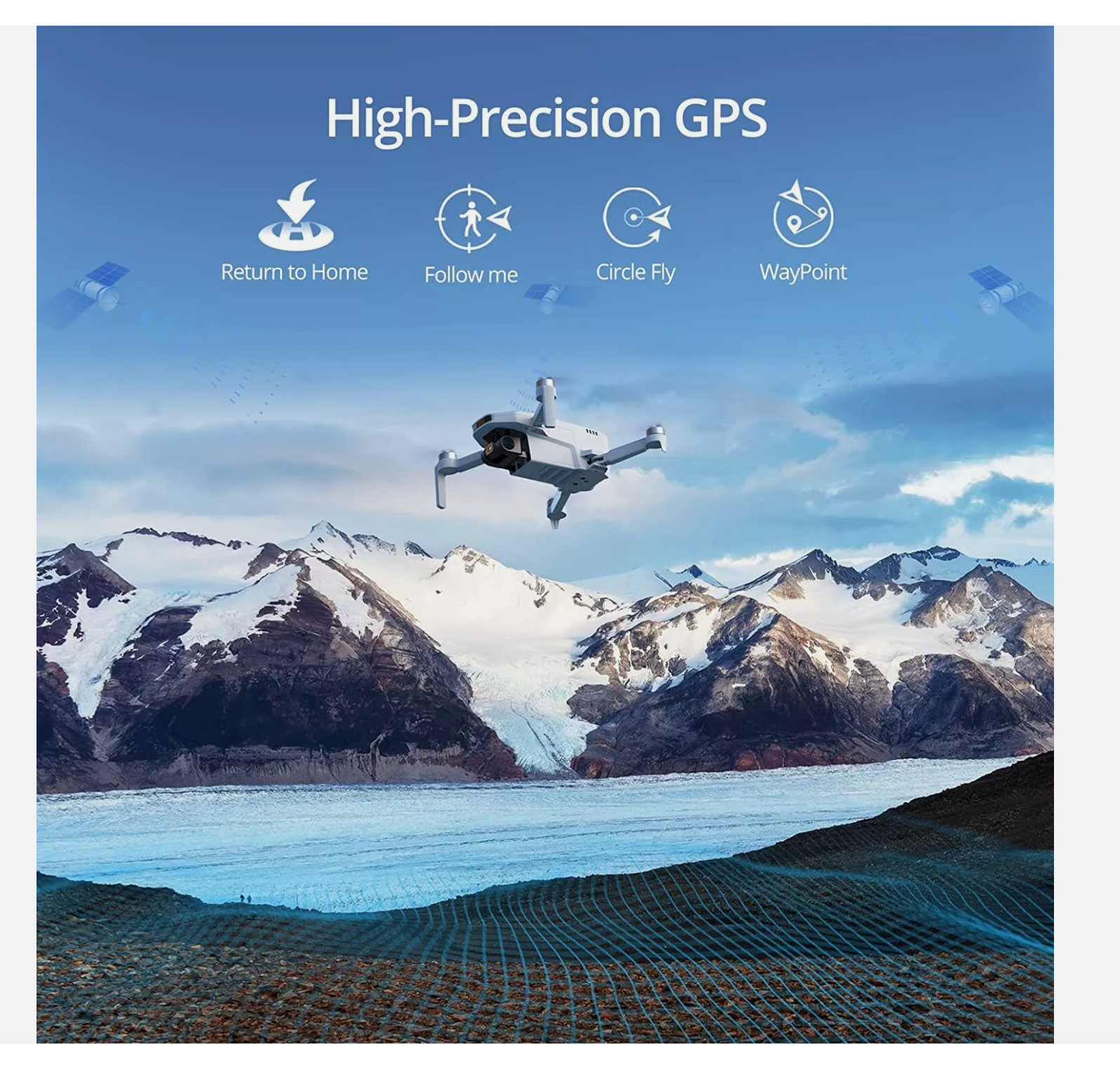 Potensic ATOM SE Drone with 4K Camera 4KM Transmission GPS Foldable Mini Drones