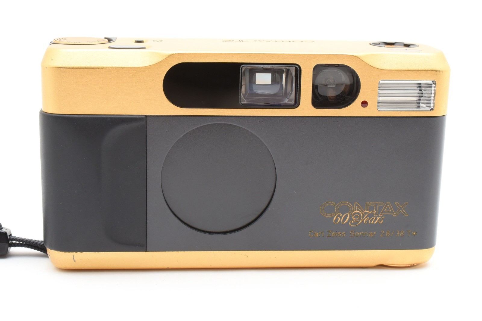 ▶️[MINT] CONTAX T2 60 Years Limited Gold Point Shoot Film Camera Data Back JAPAN