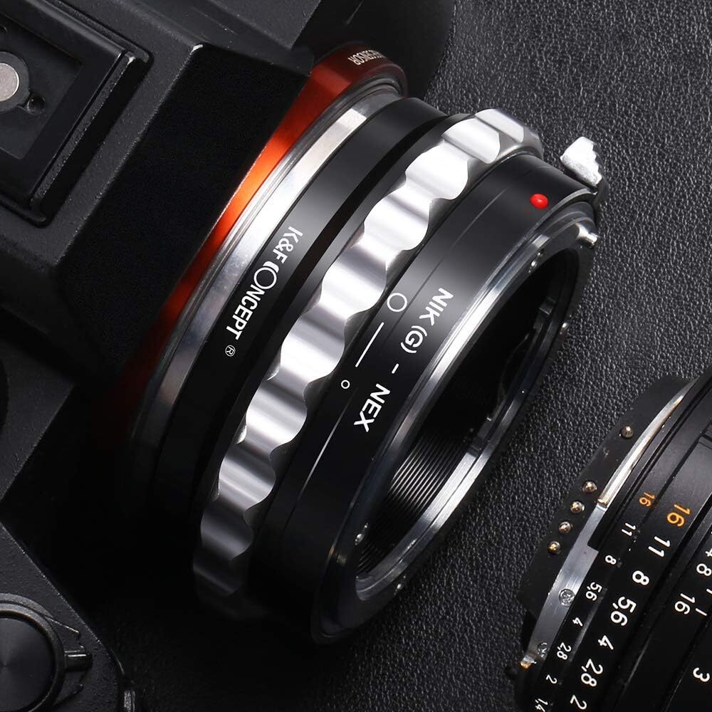 Lens Adapter for Nikon G AF-S F AIS AI Nikkor F G-Type D/SLR Lens to Sony E NEX