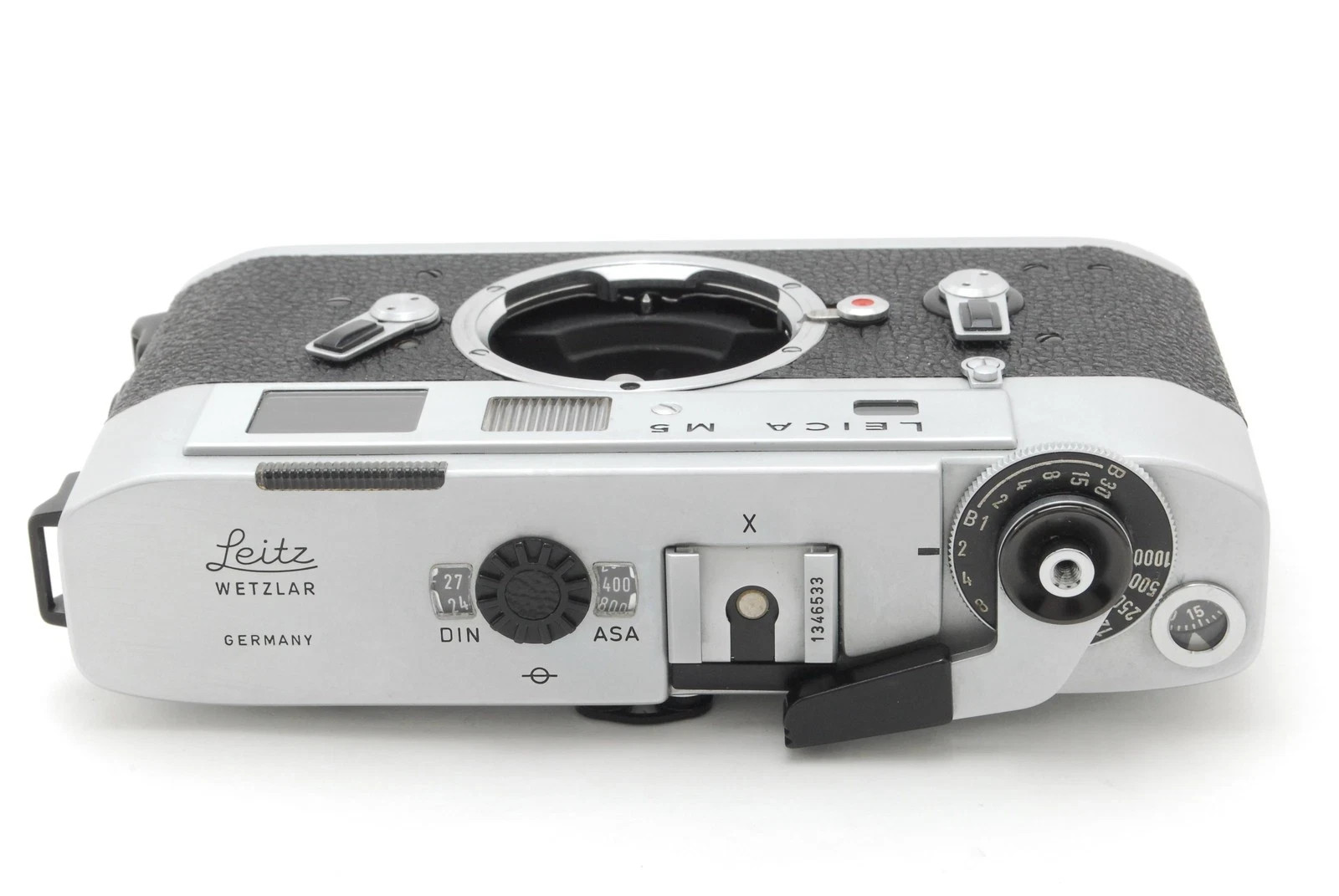 Rare Upgraded M6 frameline Leica M5 Silver 2 lug TTL working Meter, 2 Lenses!