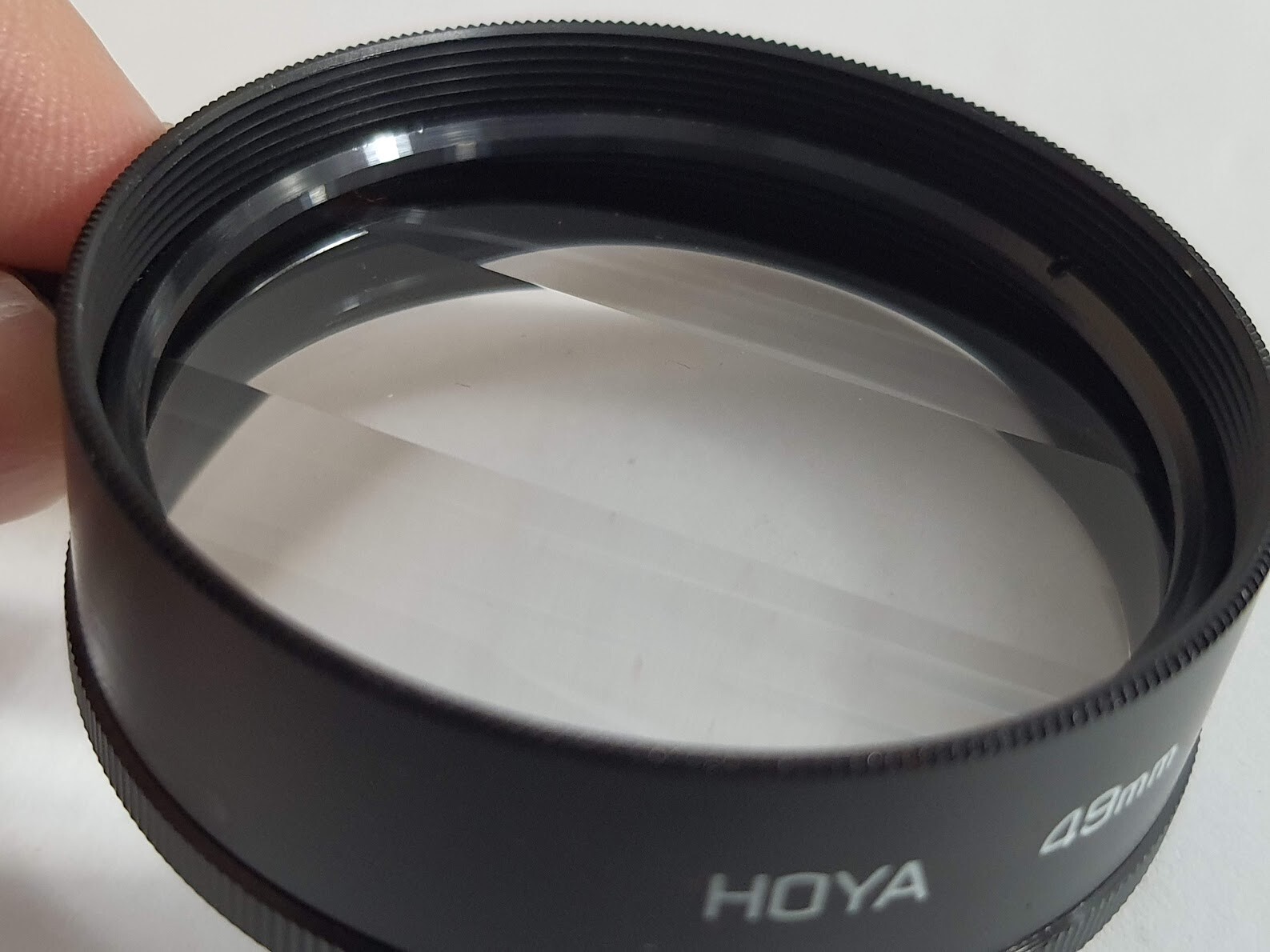 Hoya 49mm Multi Image Linear Motion Glass Lens Filter MULTIVISION Multiple 49 mm