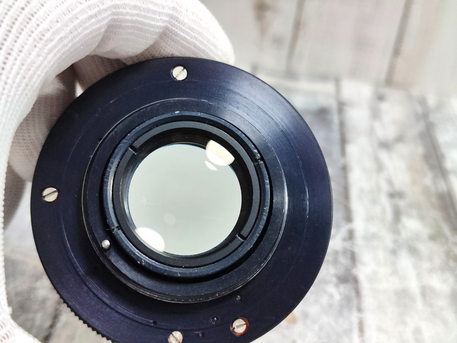 KMZ Helios 44M lens 58mm 1:2 A/M aperture fits M42 mount.