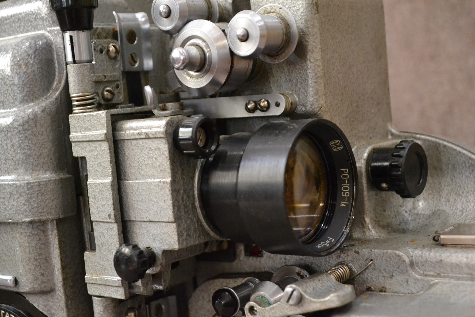 Vintage Movie projector original USSR. Cinema projector “Ukraine”.