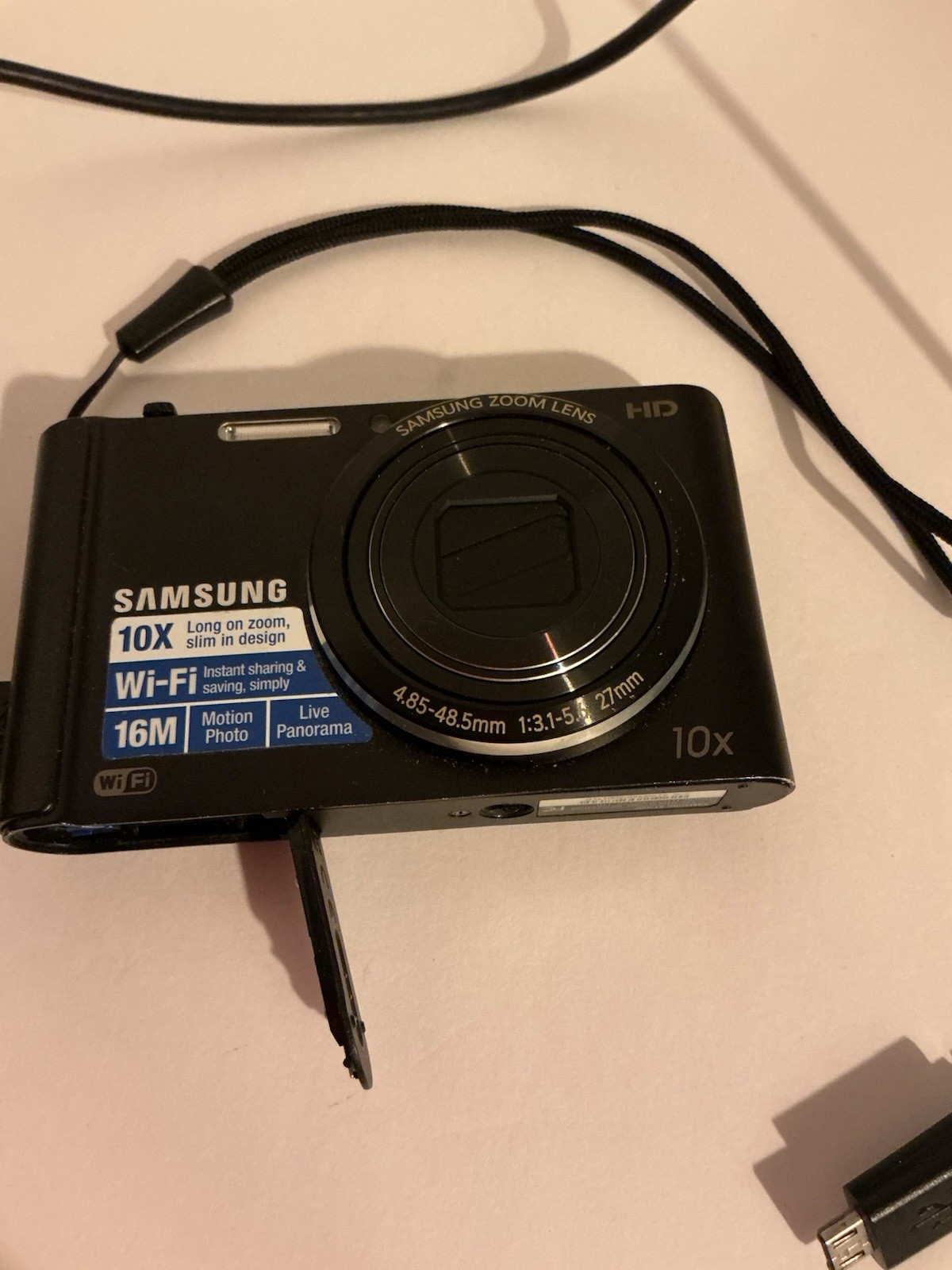 Samsung Digital Camera ST200F 16.1MP Black Tested