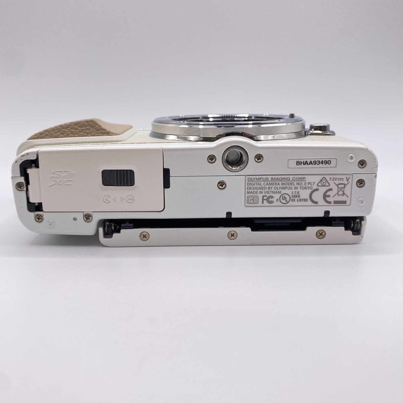 N.MINT OLYMPUS PEN Lite E-PL7 Mirrorless White Camera M.Zuiko 14-42mm From Japan