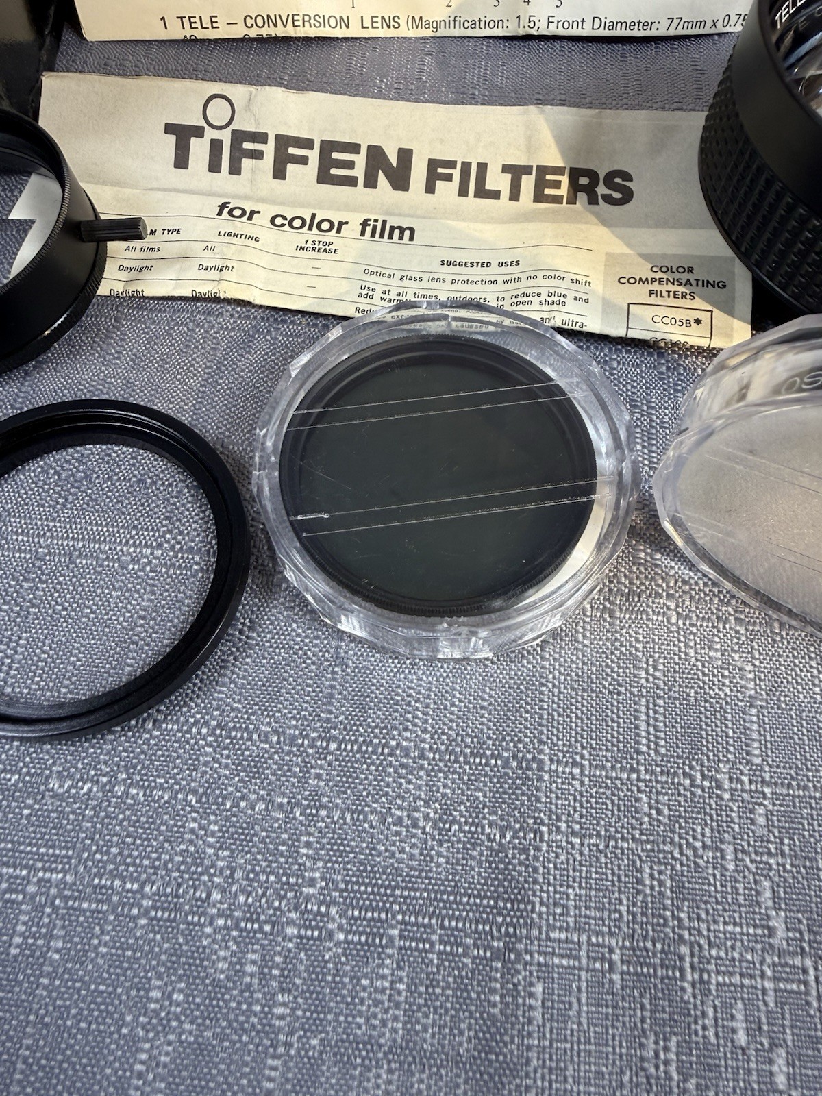 Panasonic PK-L078 Lens Converter Kit Adaptor and caps VTG