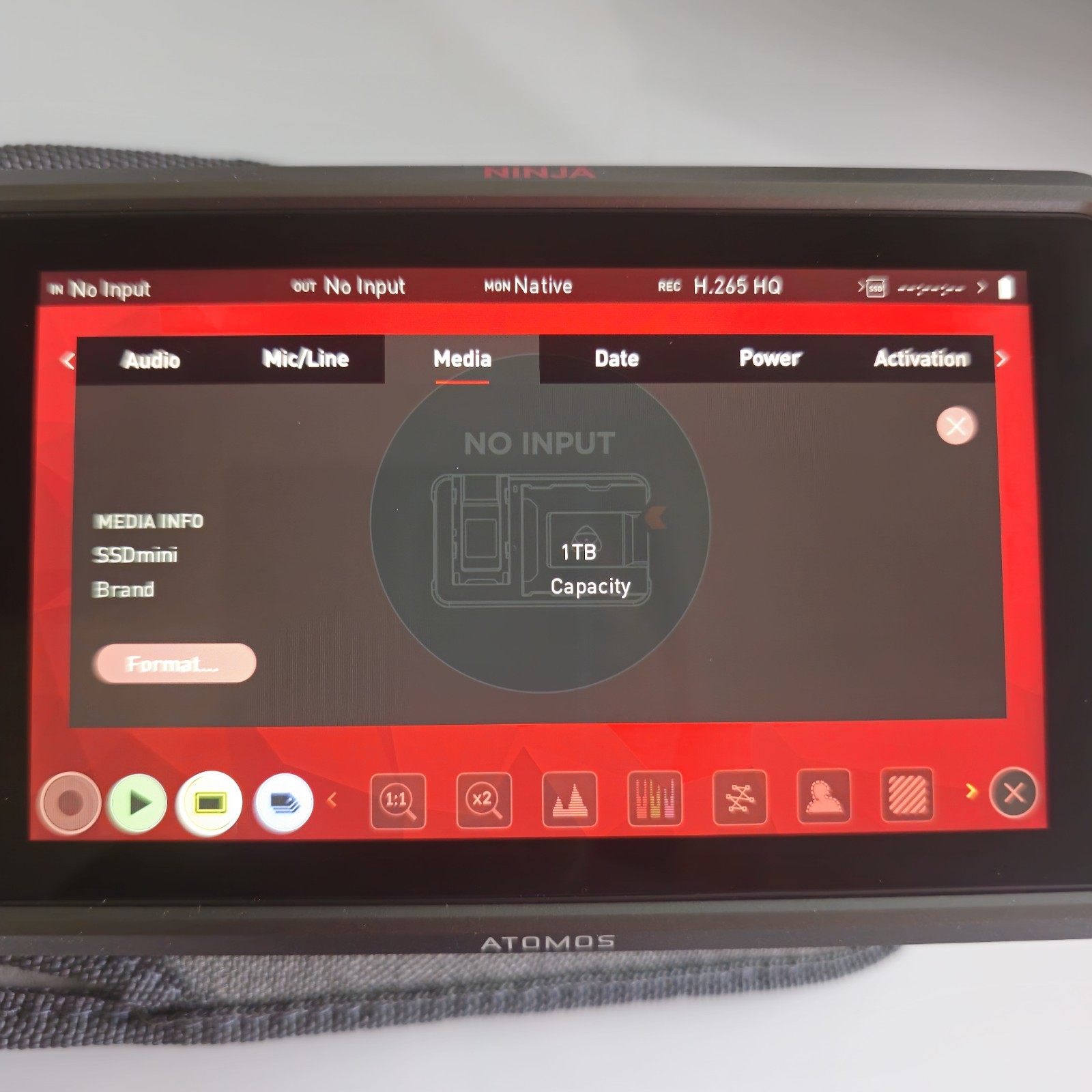 Atomos Ninja V+ Plus | 8K Monitor/Recorder Camera Ready Bundle + Accessory Kit