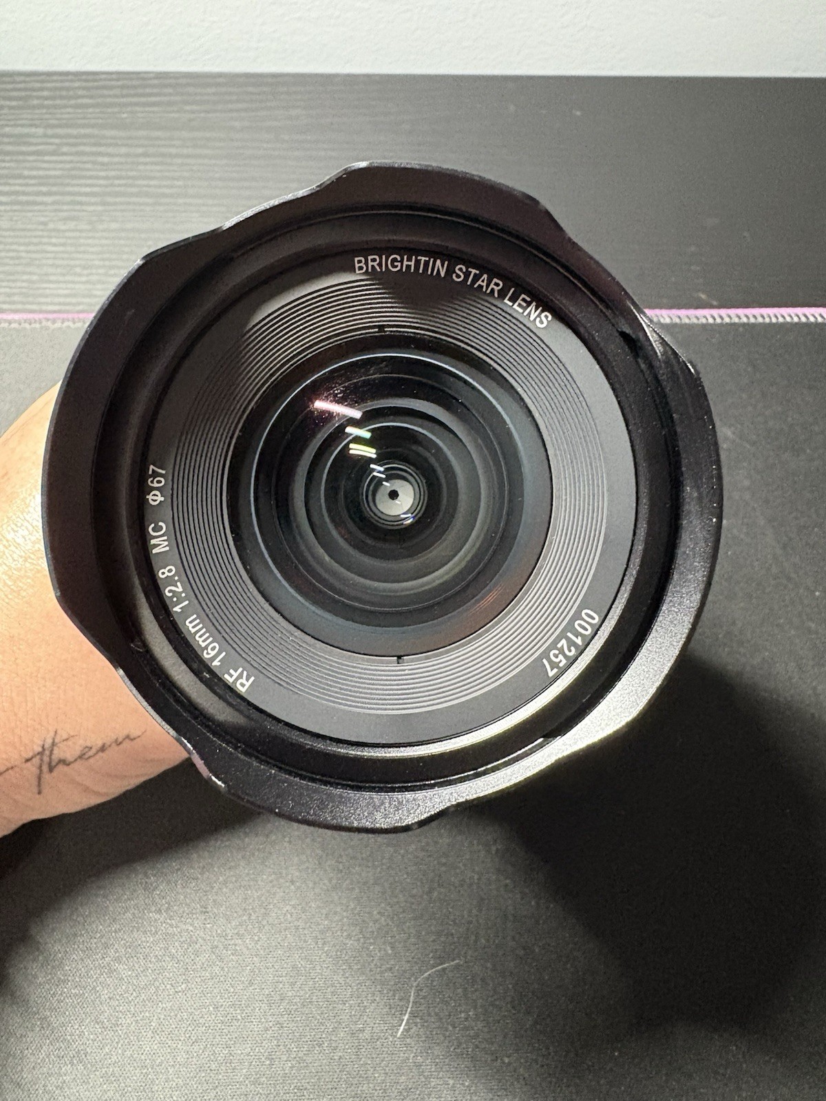 Brightin Star 16mm F2.8 Full Frame Ultra Wide Angle MF Lens for RF Mount