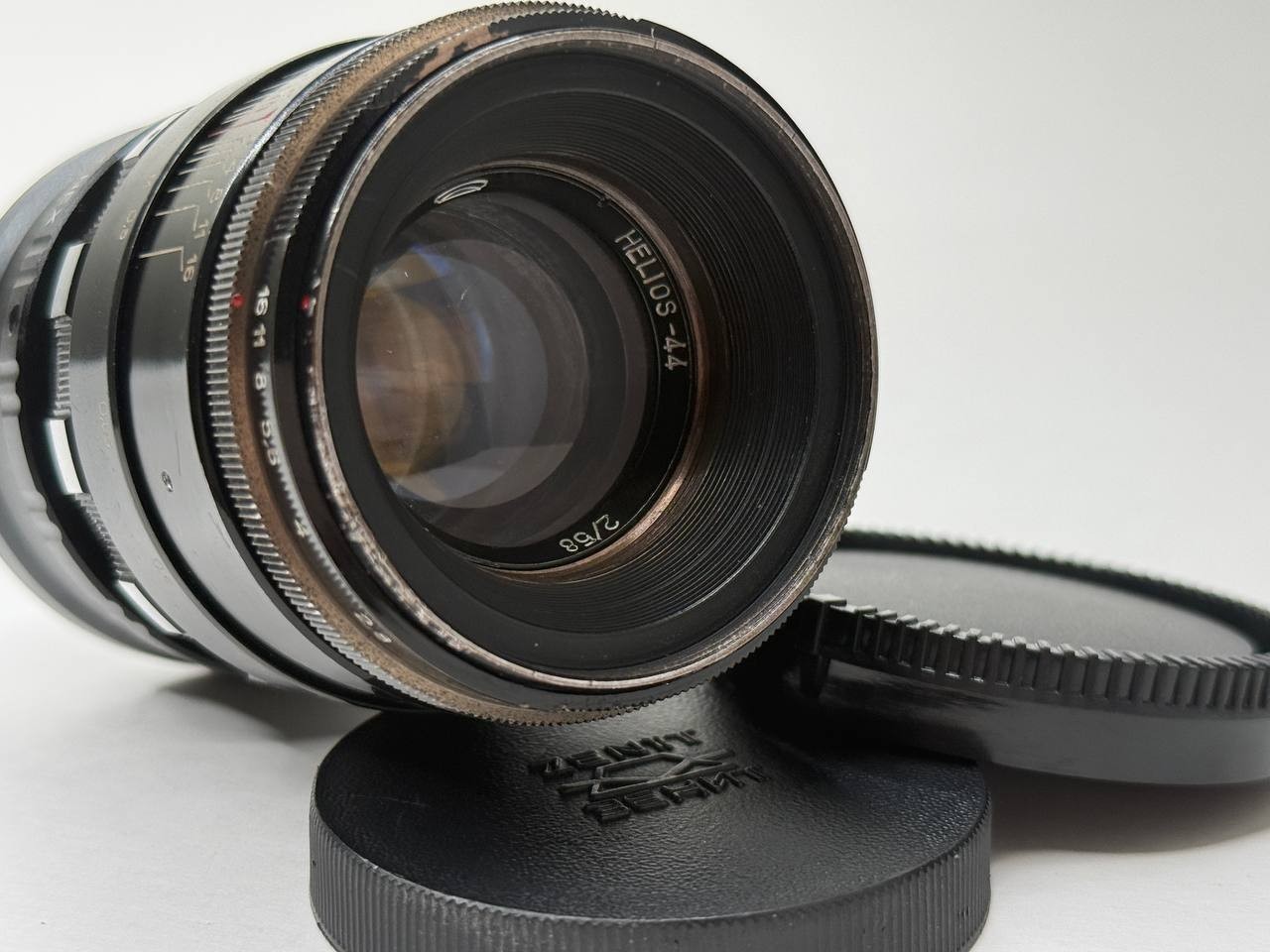 SERVICED Helios-44 ZEBRA GLOSSY 2/58 RARE Vintage Portrait Lens SONY E mount