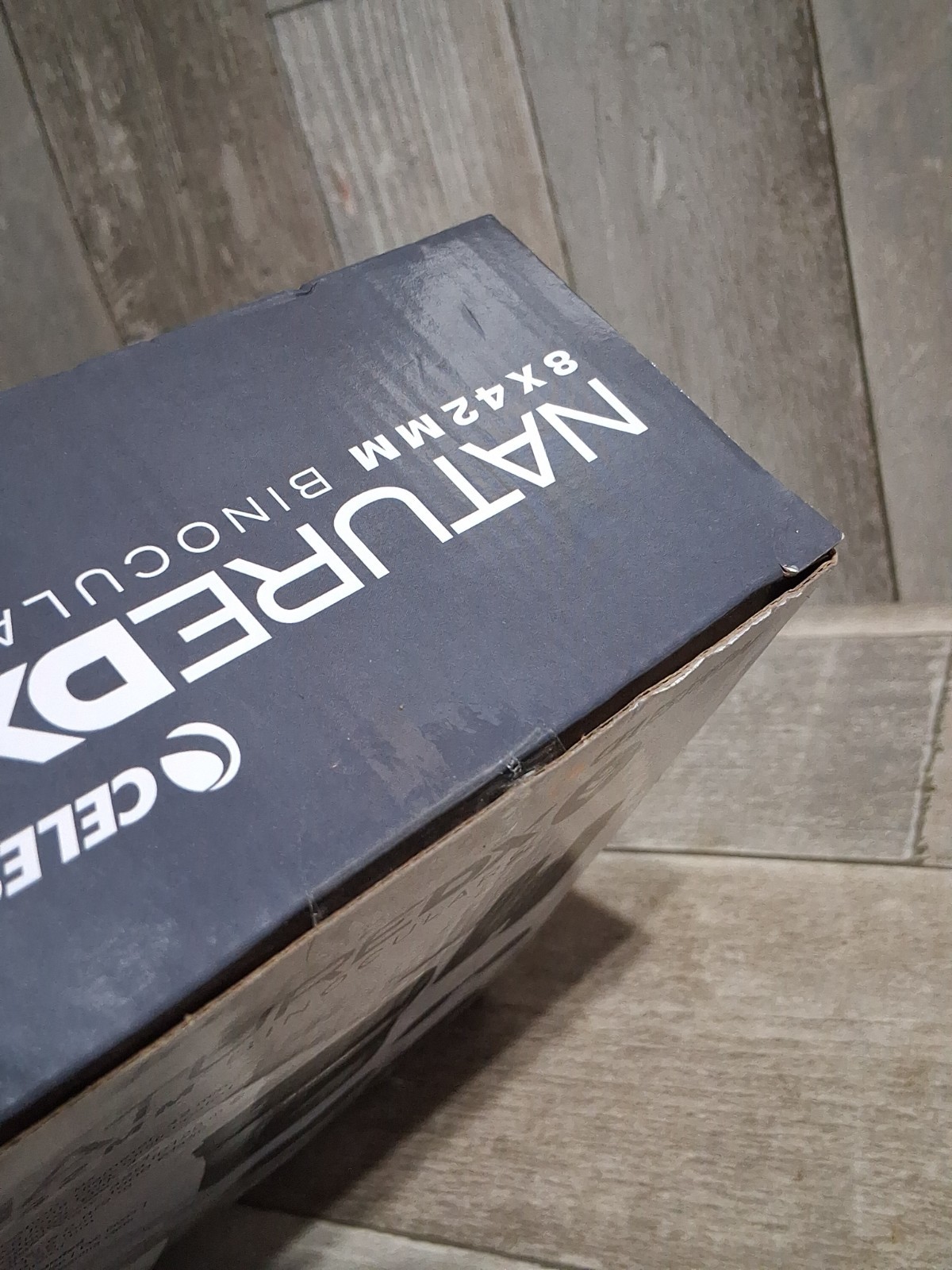 New Celestron NatureDX 8x42mm Binoculars (72322) Box Has Some Damage