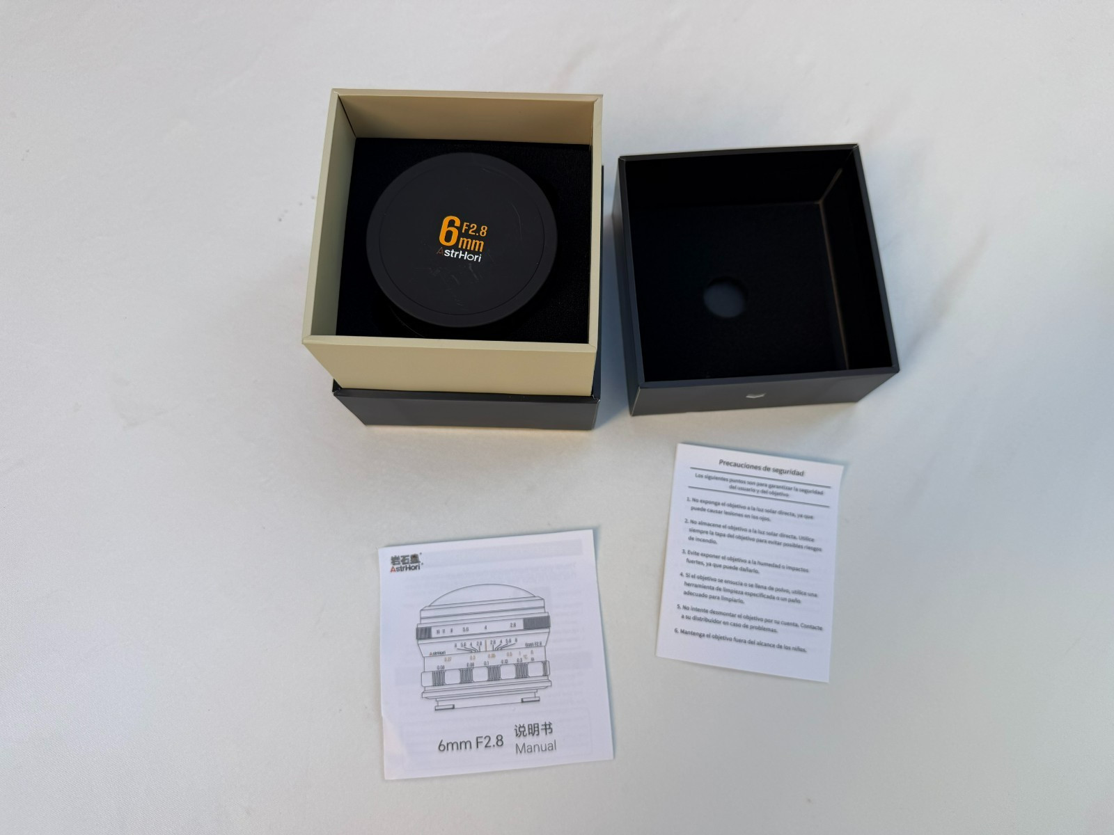 AstrHori 6mm f/2.8 Circle Fisheye Lens for Canon RF Mount Full-Frame Cameras
