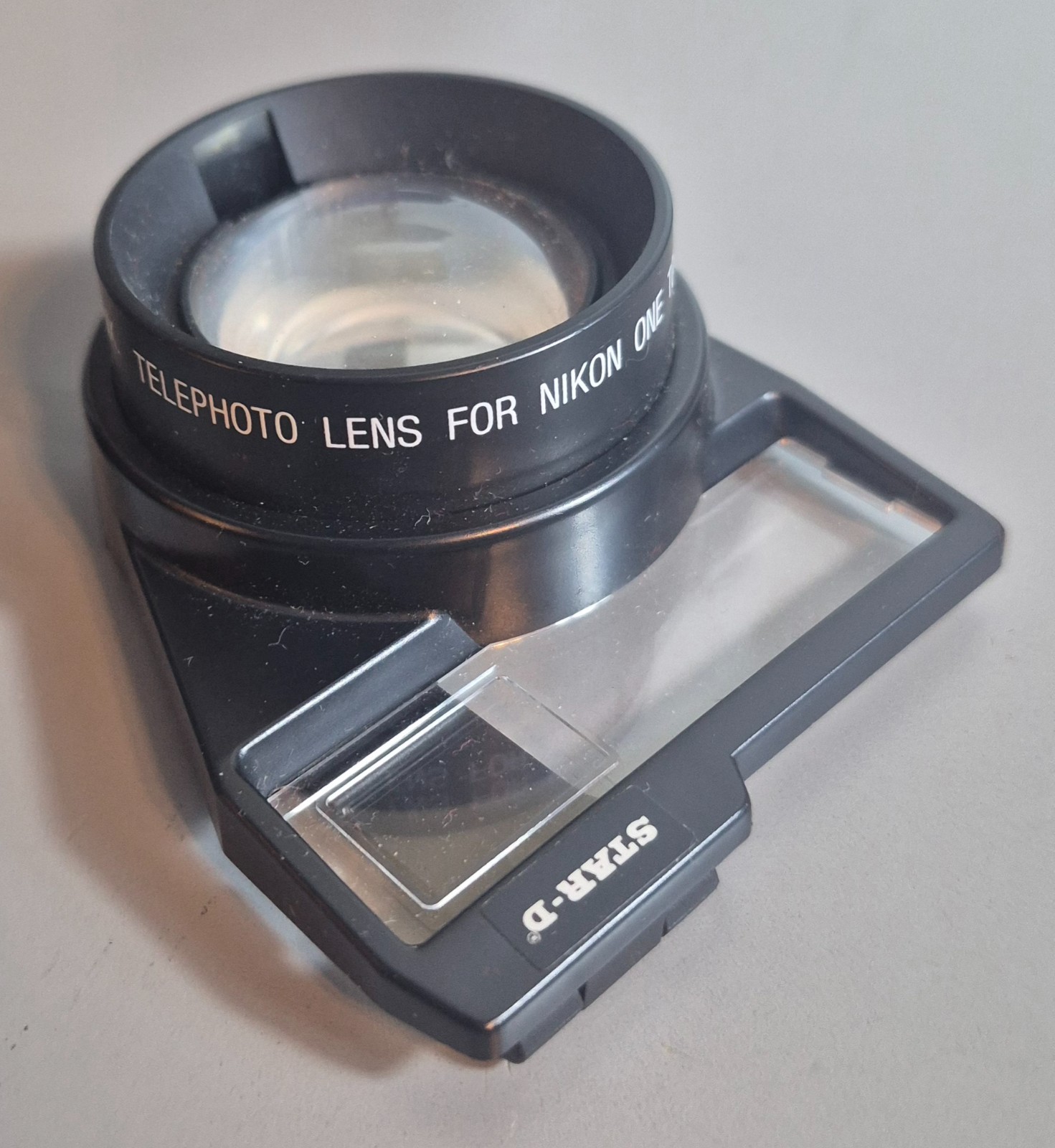 Vintage STAR-D Telephoto & Wide-Angle Auxiliary Lens Set Nikon One Touch w/ Case