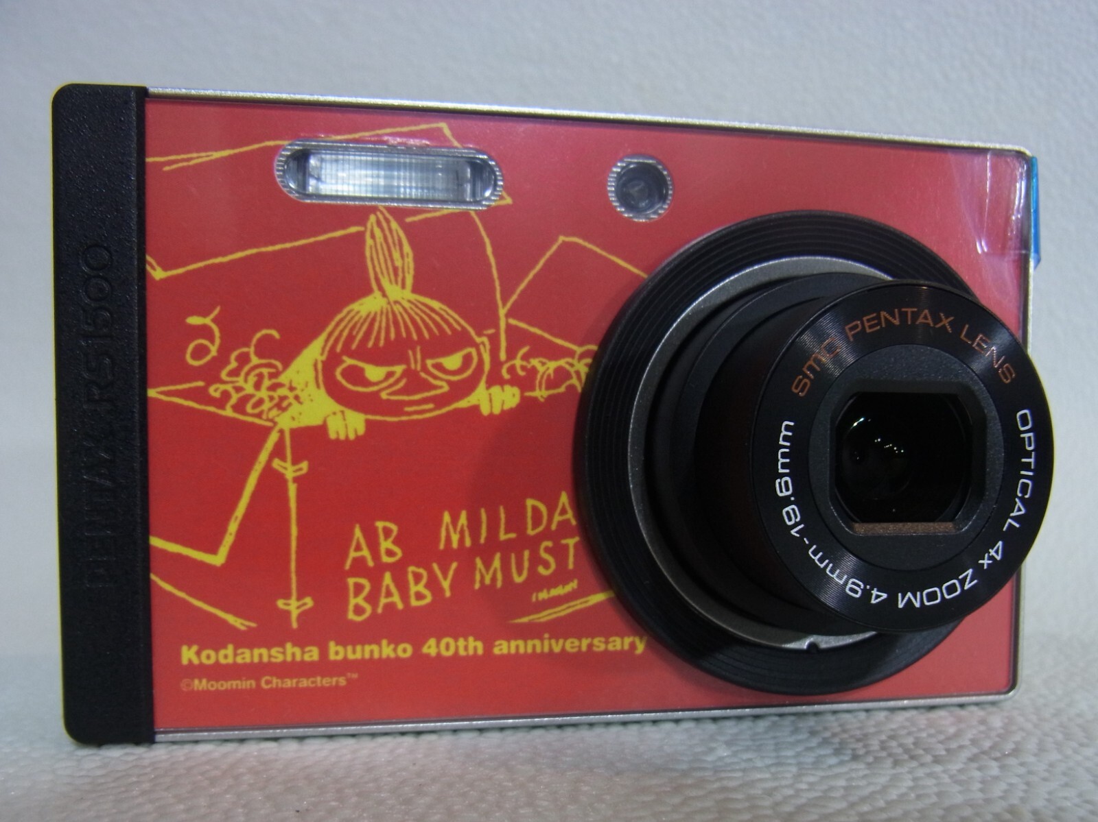 PENTAX Not for sale, limited edition(sr-636) Optio RS1500 Moomin spec from JPN