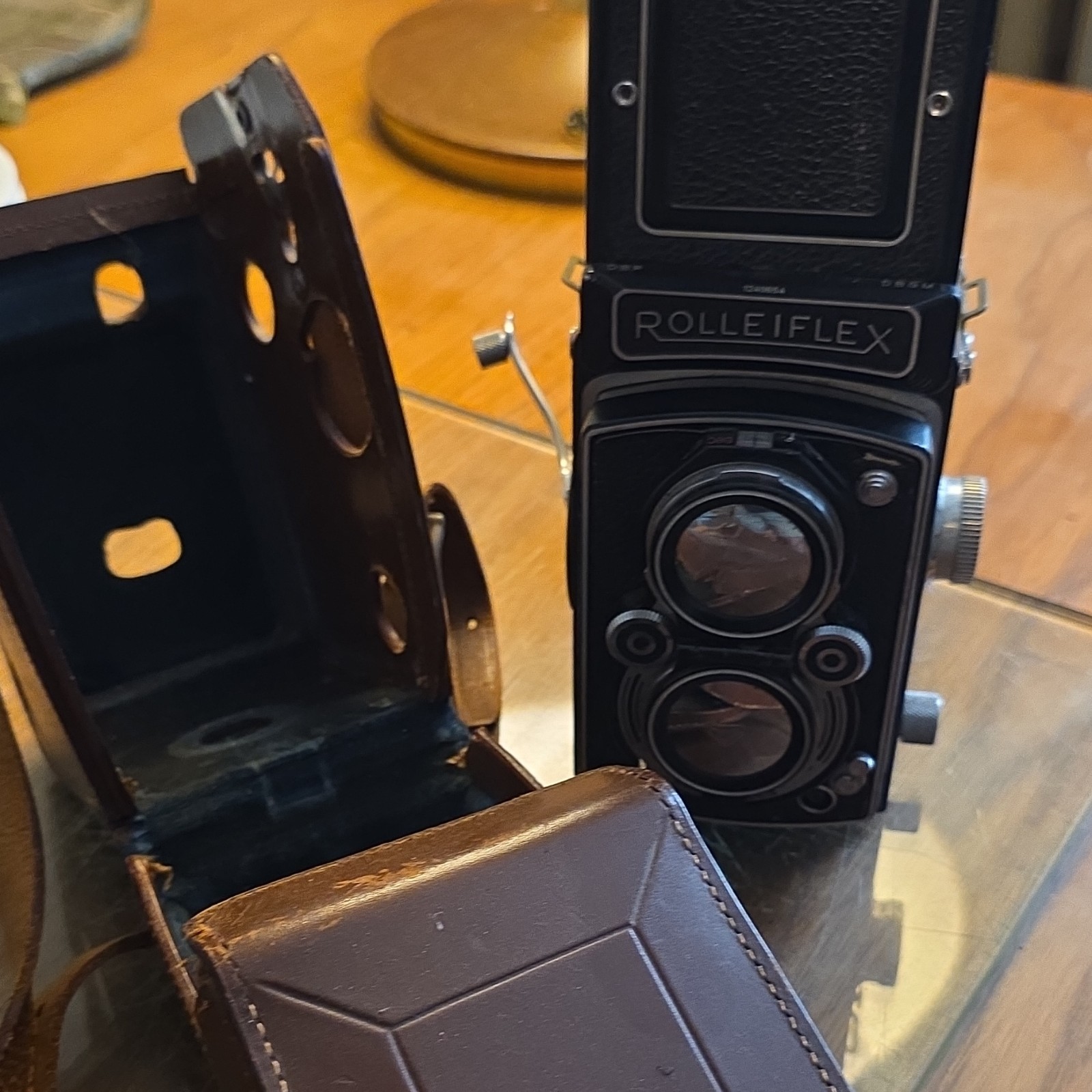 Rollieflex 3.5 K4A Type 1 Twin Lens Camera Vintage