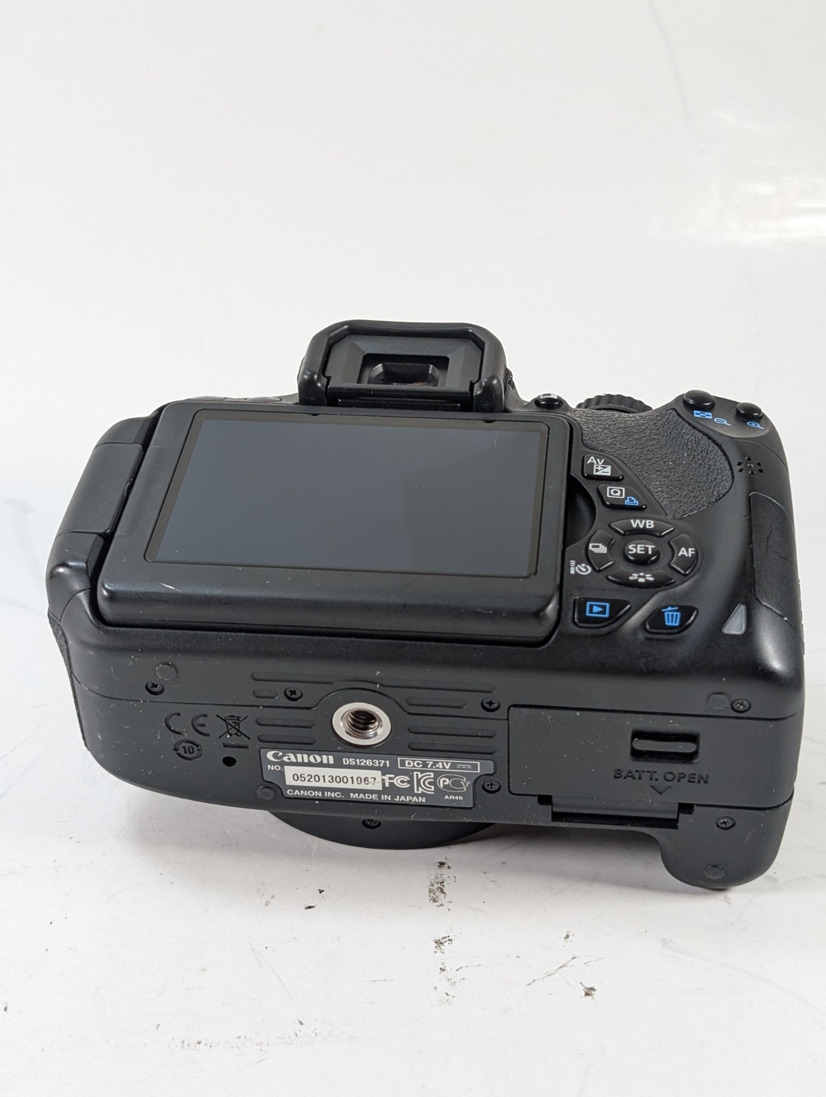 Canon EOS Rebel T4i DSLR Camera w 18-55mm IS Lens Charger Tested✅ READ Mode Dial