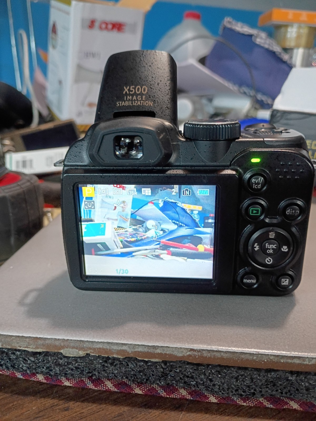 GE Power Pro Series X500 16.0MP Digital Camera – White