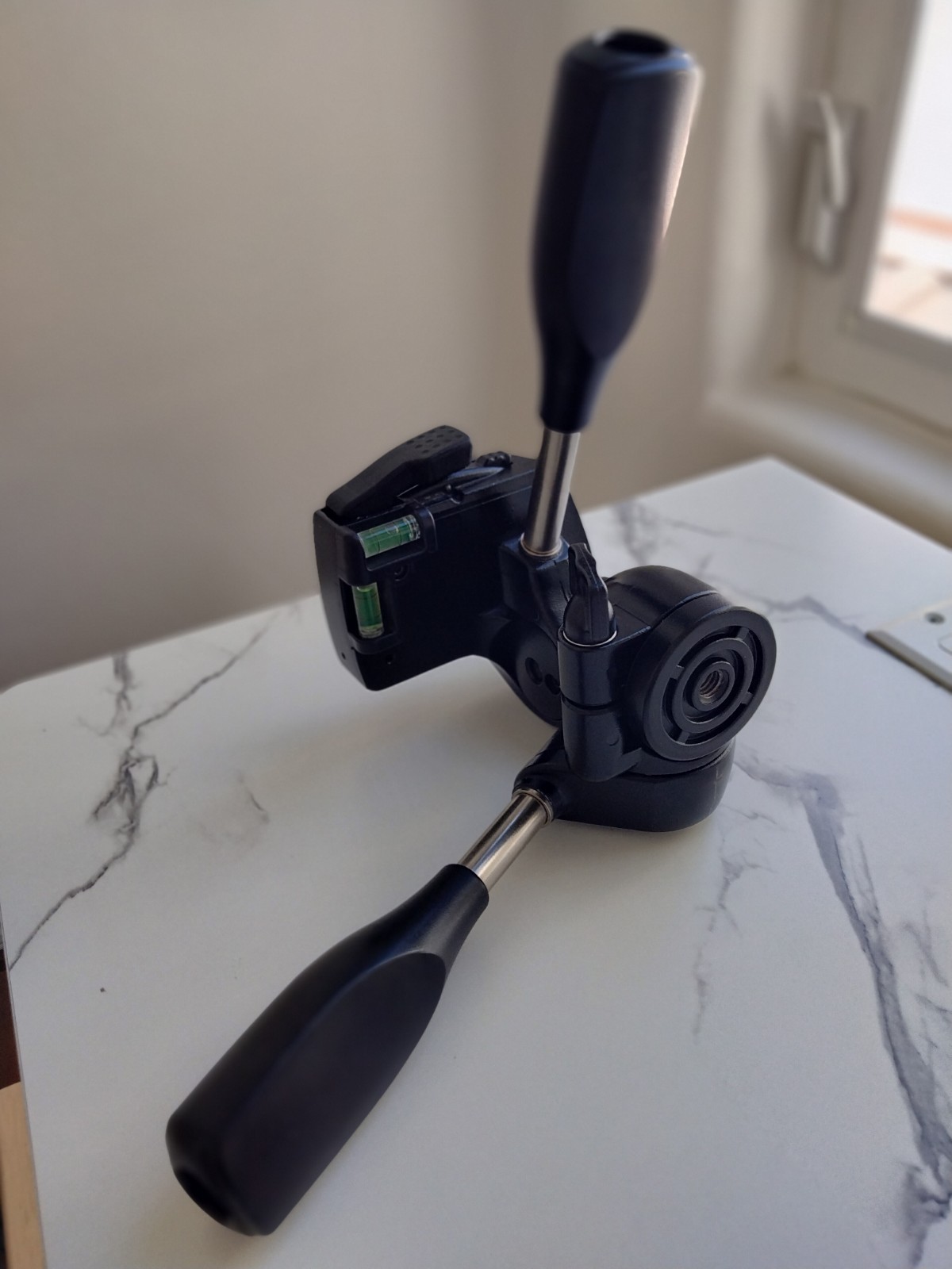 Slik 700DX Pro 3-Way Pan/Tilt Head with Quick Release For Camera Tripod