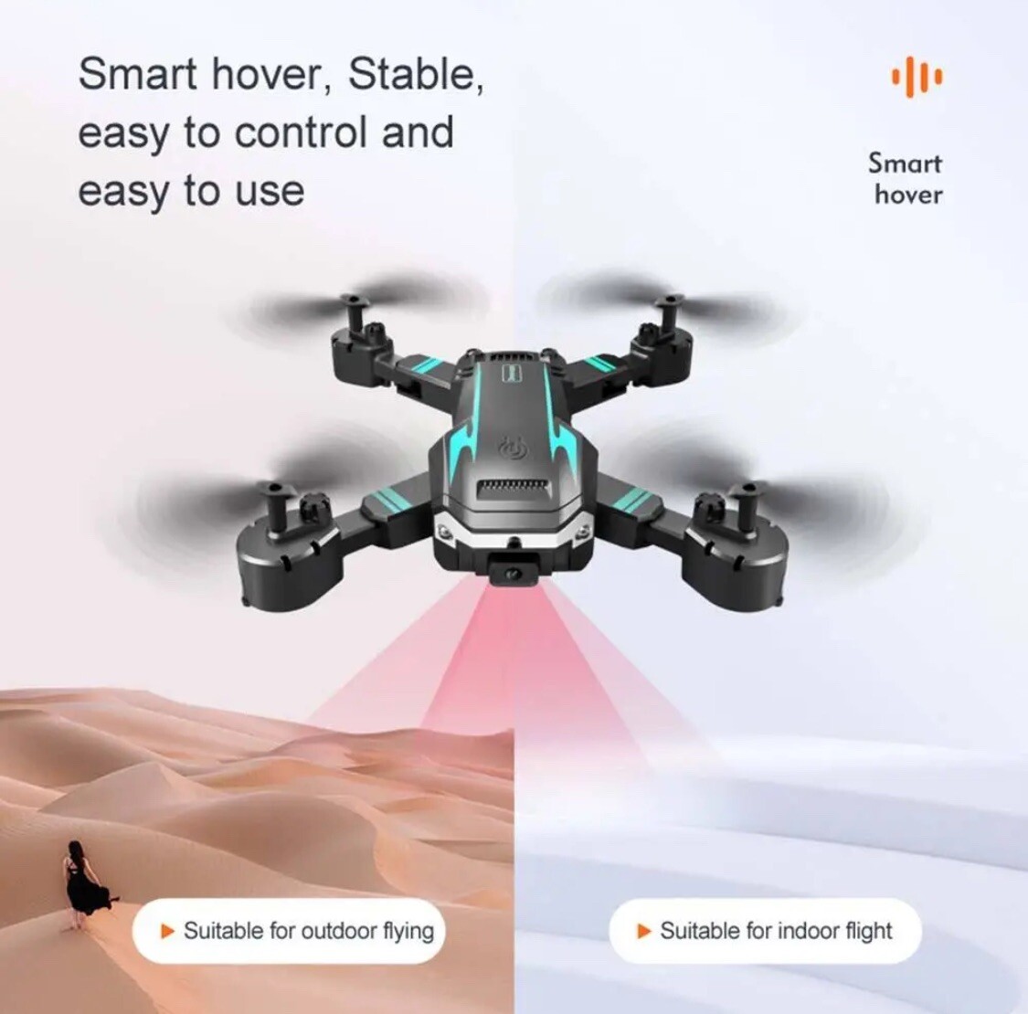 8K HD Drone Professional Dual Camera WIFI FPV GPS RC Quadcopter- USA Seller