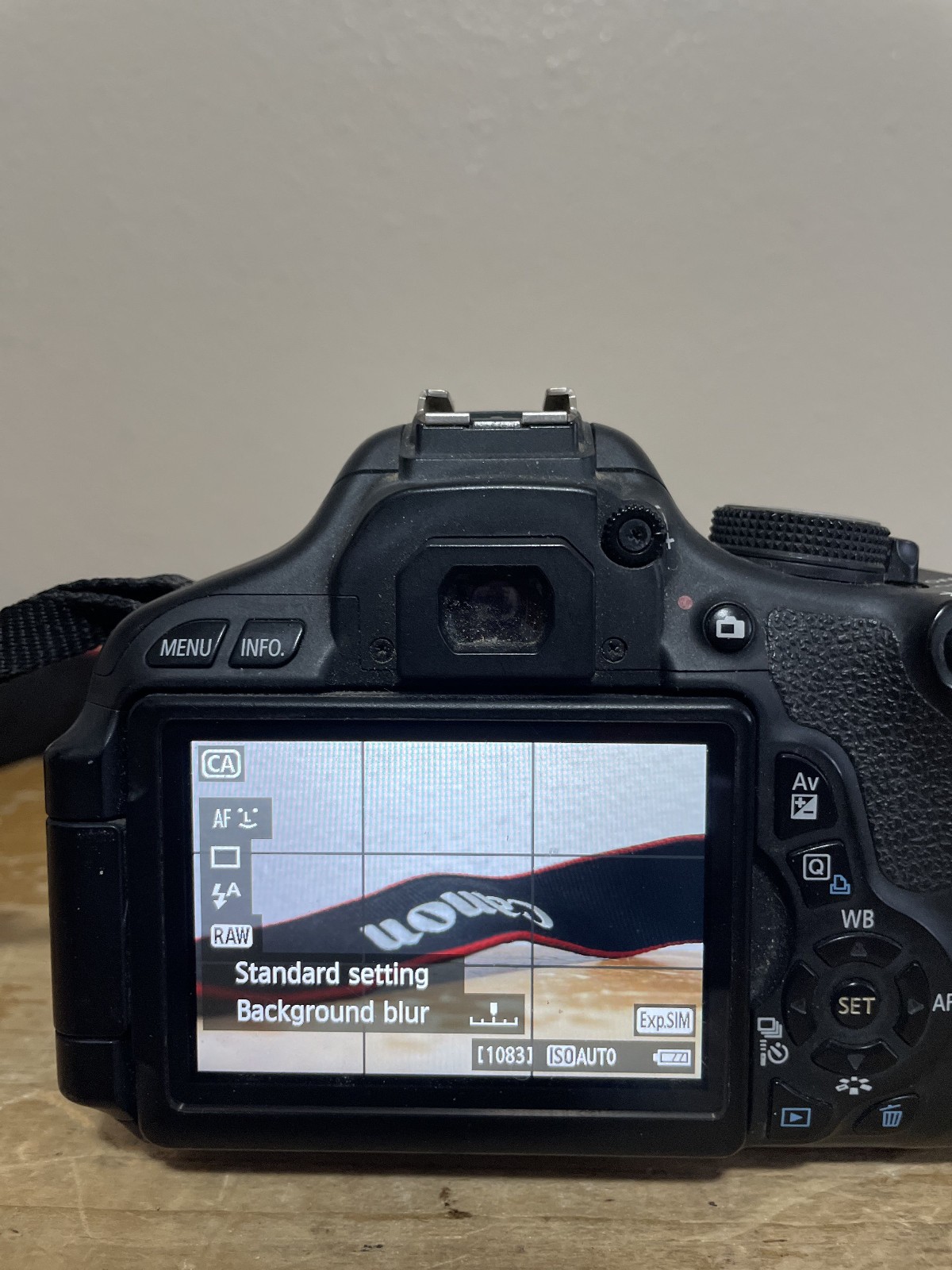 Canon EOS Rebel T3i DS126311 DSLR Camera 18-55mm Lens Tested/Works