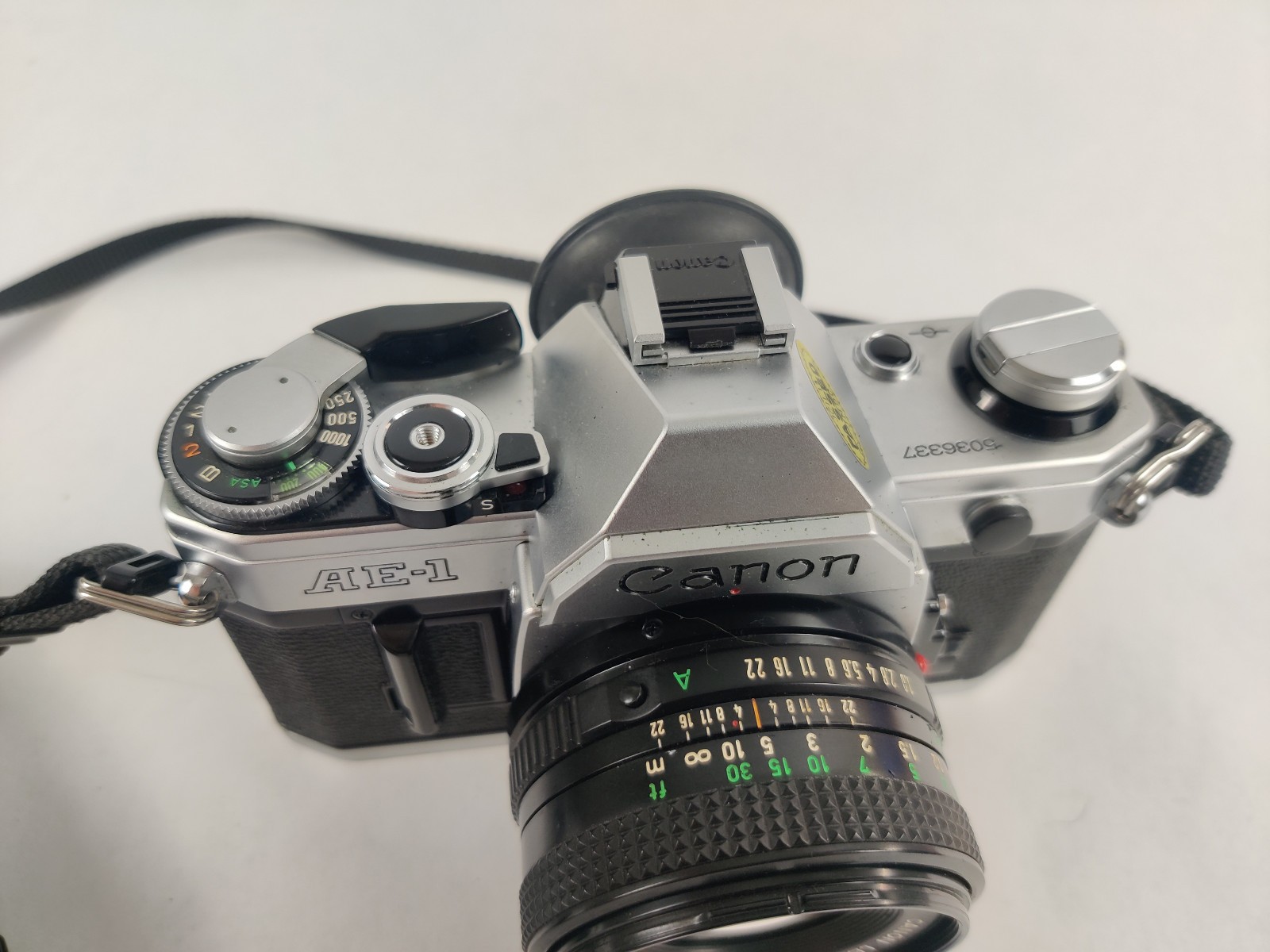 Canon AE-1 35mm Film Manual Camera with 50mm Lens