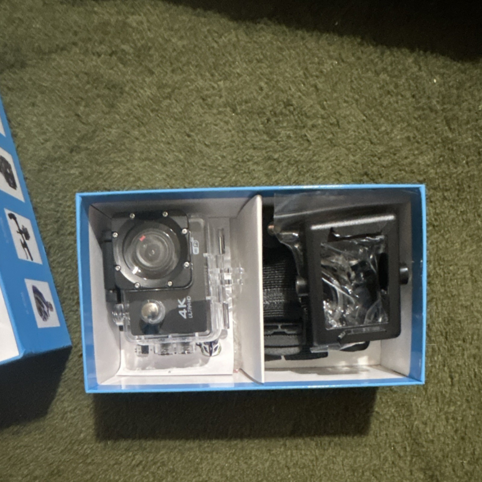 GoPlusCamPro 4K Action Camera Black, Waterproof Case, 4K Video Recording