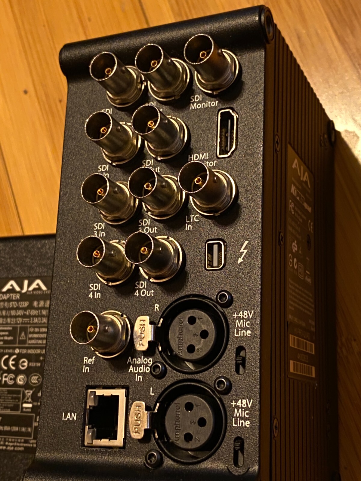 AJA Ki Pro Quad Pro 4K/QuadHD/2K/HD Solid State Video Recorder 4:4:4 RAW Capture