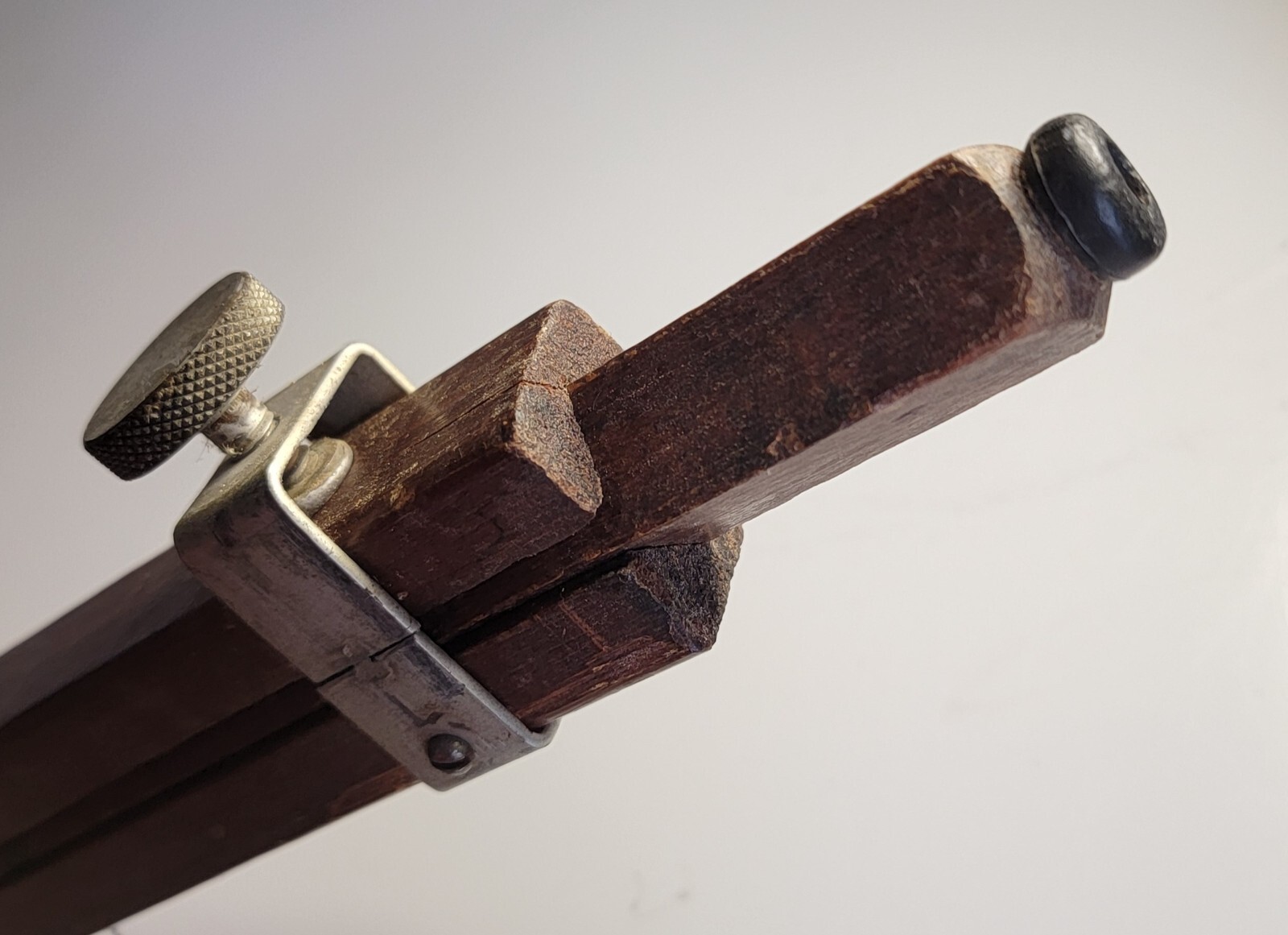 RARE Vintage FOTORITE Model G Wood Camera Tripod w/GRAFLEX Inc. Pan-Tilt Head