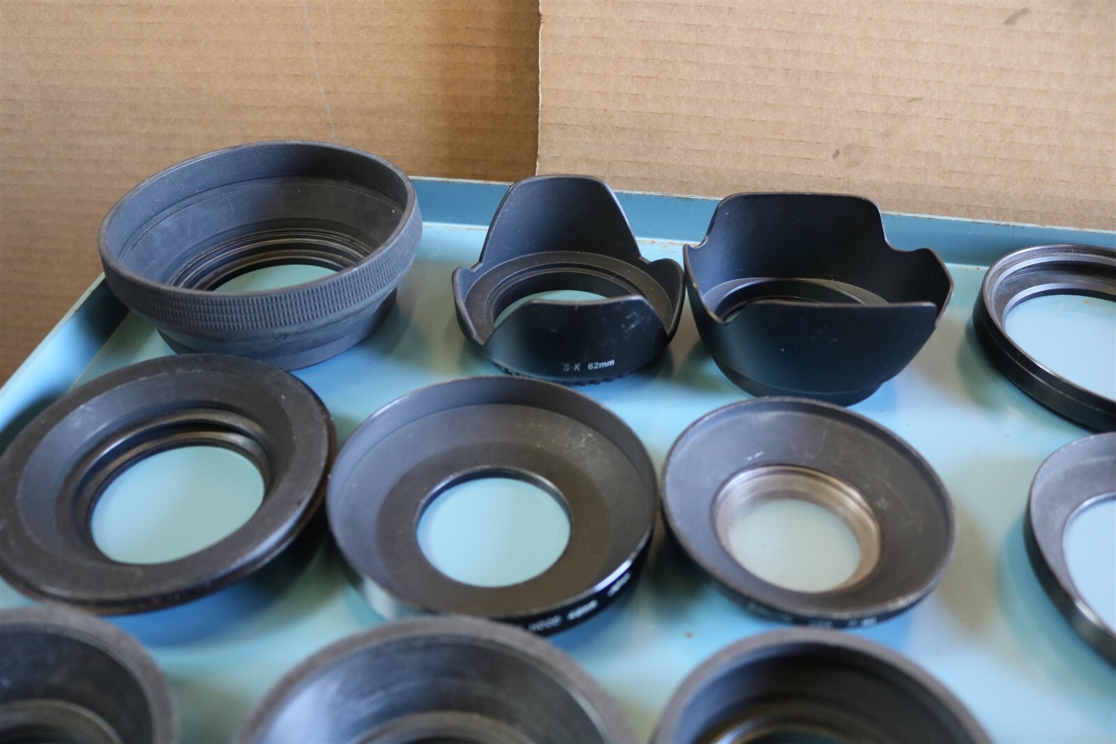 Tiffen & Others Assorted Adapter Rings, Hoods & More 33mm to 72mm – – – E1806