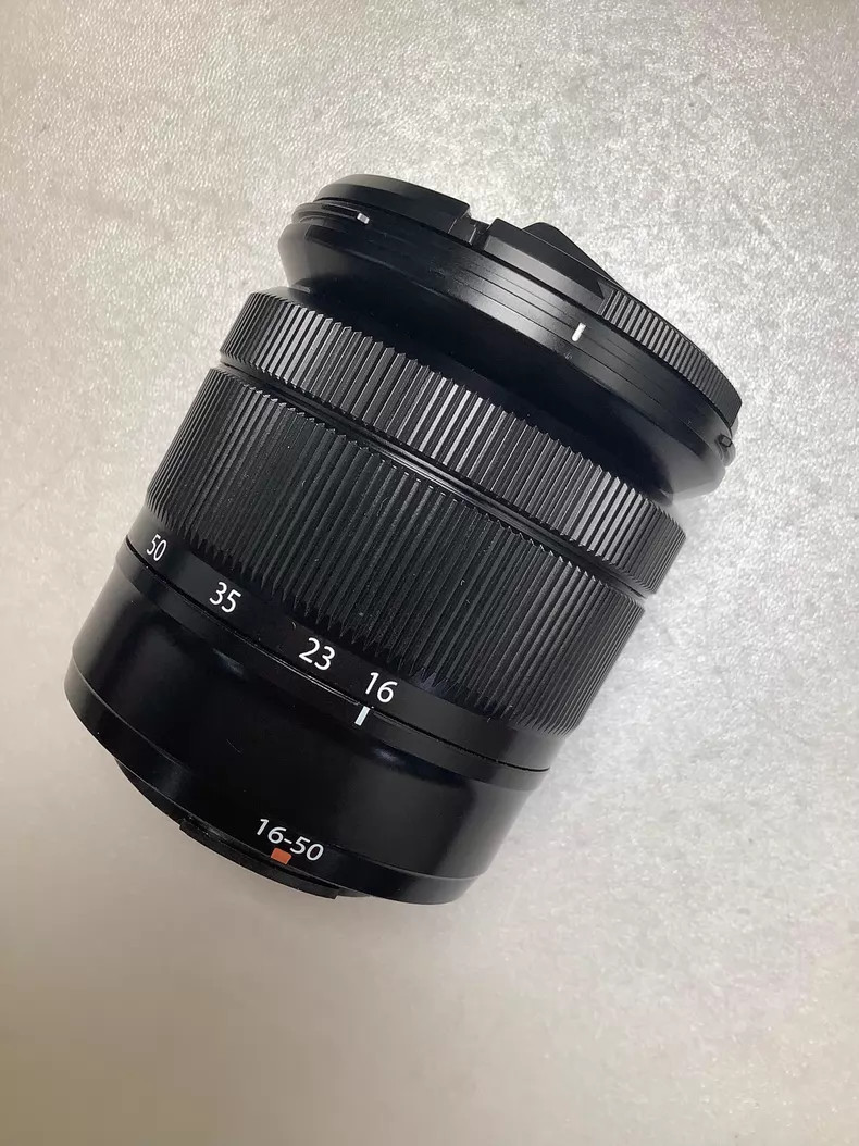 Fujifilm Fujinon XC 16-50mm F/3.5-5.6 OIS II Lens with Len Hood for Fuji X Mount