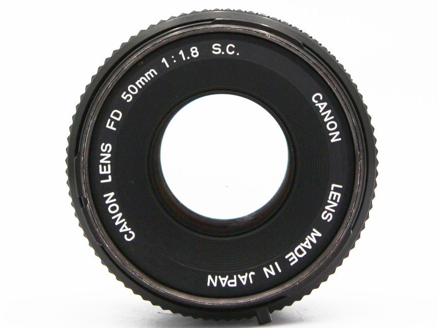 【Exc+3】Canon AE-1 35mm SLR Film Camera Silver FD 50mm F1.8 s.c. Lens from Japan