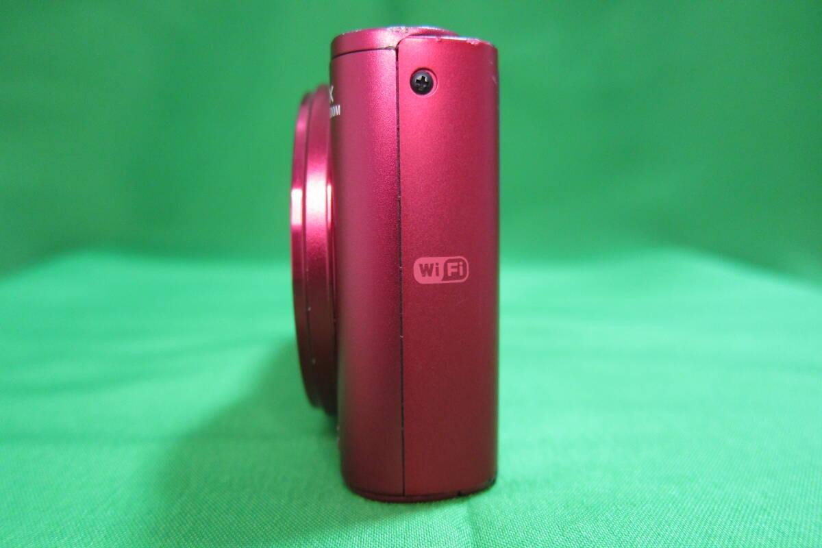 SONY Cyber Shot DSC-WX300 Red Digital Camera 20x Zoom 18.2MP Excellent Japanese