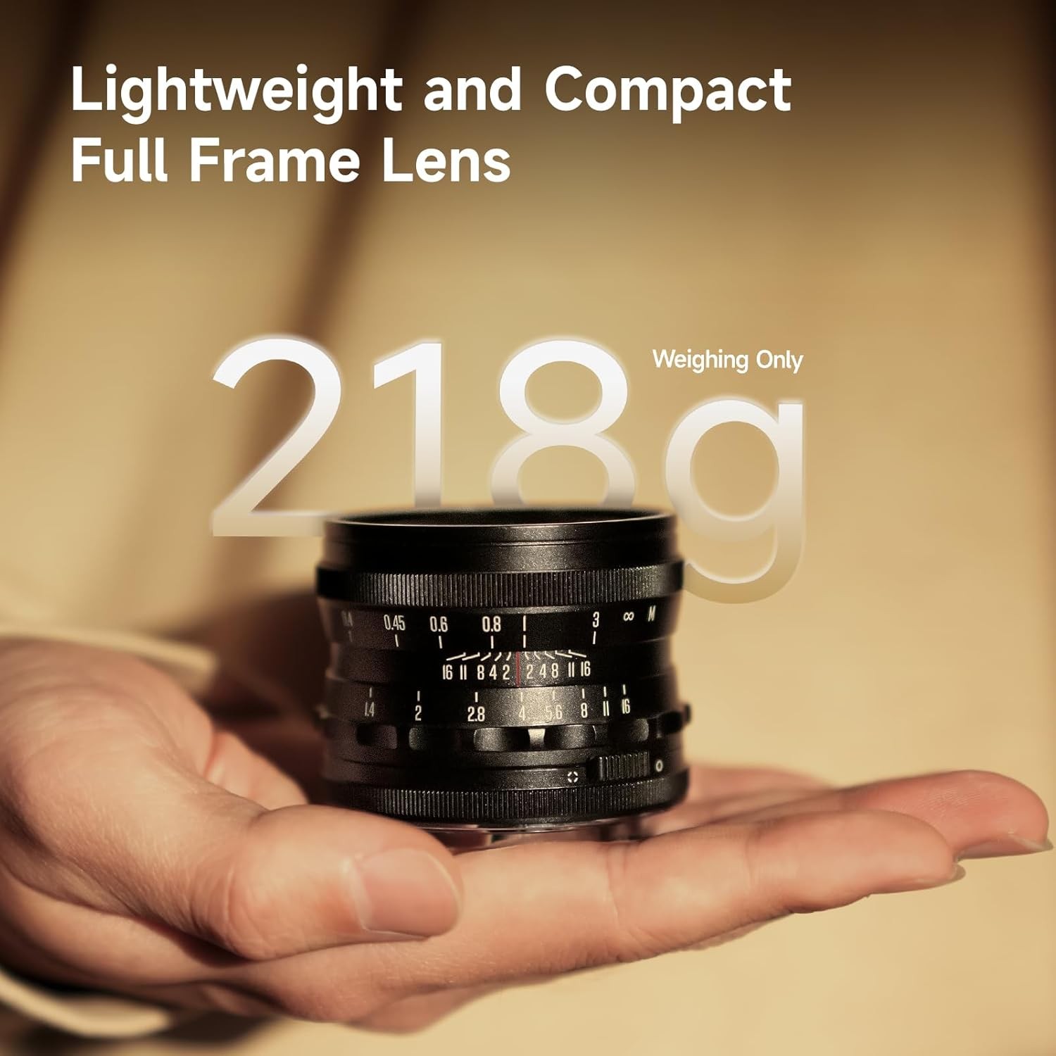 Brightin Star 35mm F1.4 Full Frame Large Aputure Prime Lens for E/X/Z/RF/L Mount